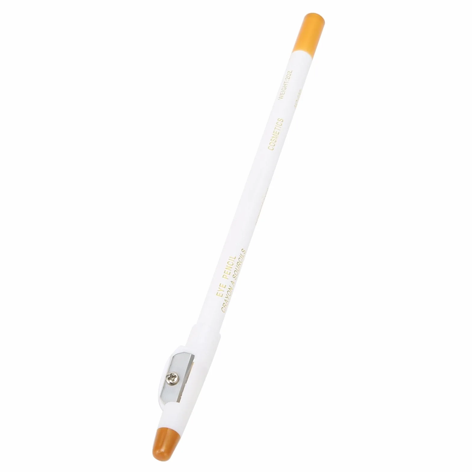 Penna parrucchiere, penna stilografica per barba, accessorio per acconciature e barba (bianco)
