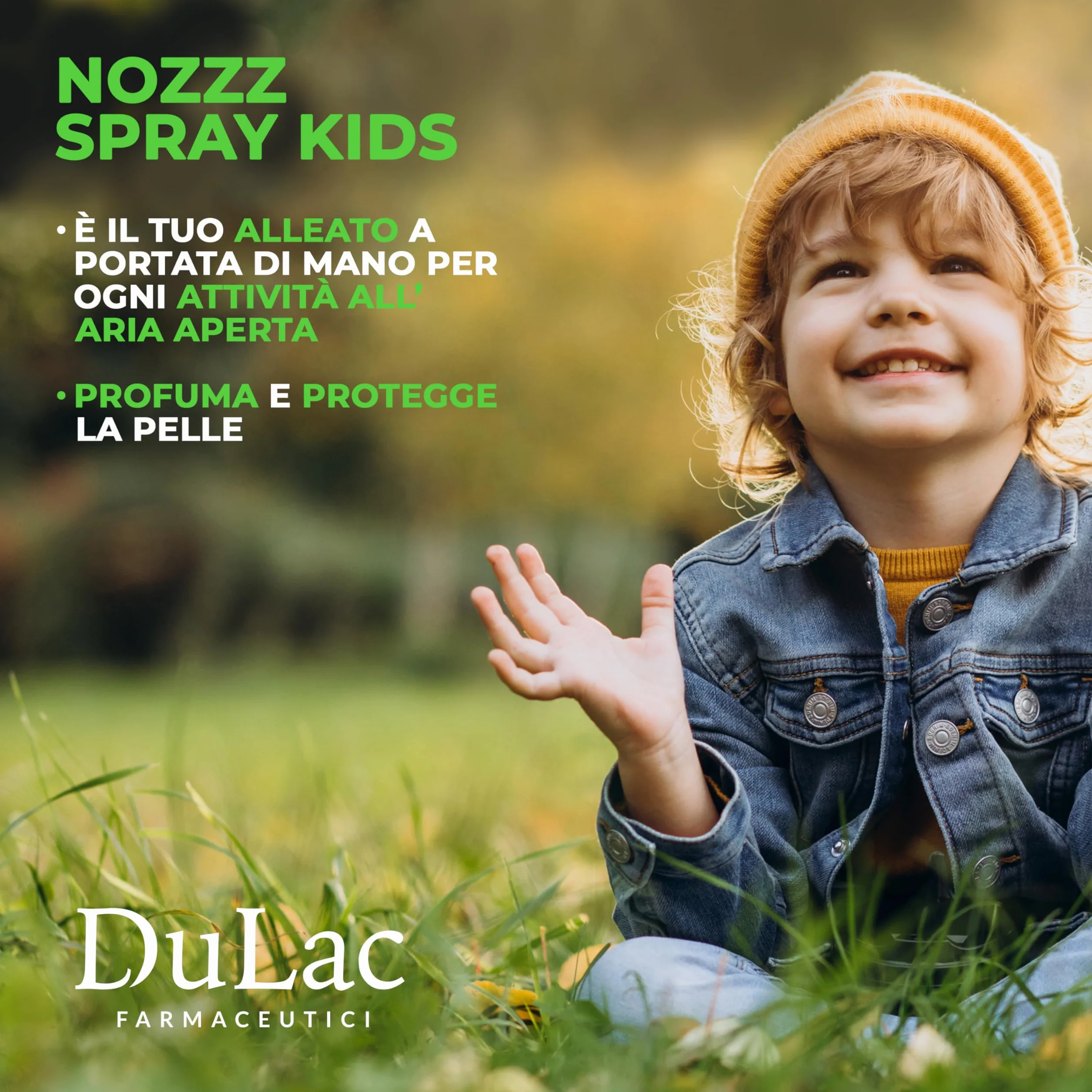 Dulàc Spray Corpo Profumato per Bambini 100 ml Repellente Zanzare e Insetti