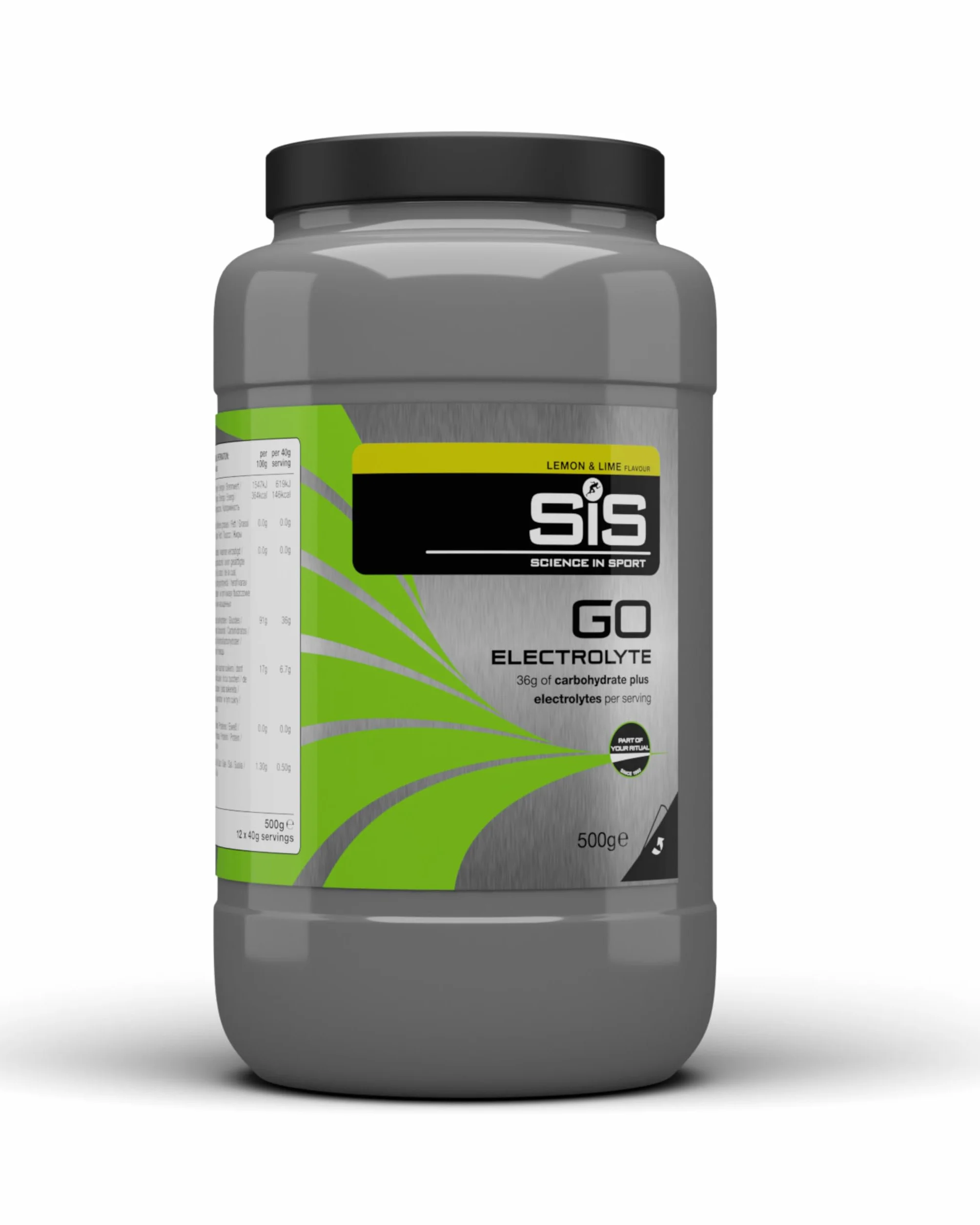 Science in Sport GO Elettroliti in polvere 500g Limone e lime - Bevanda sportiva vegana isotonica