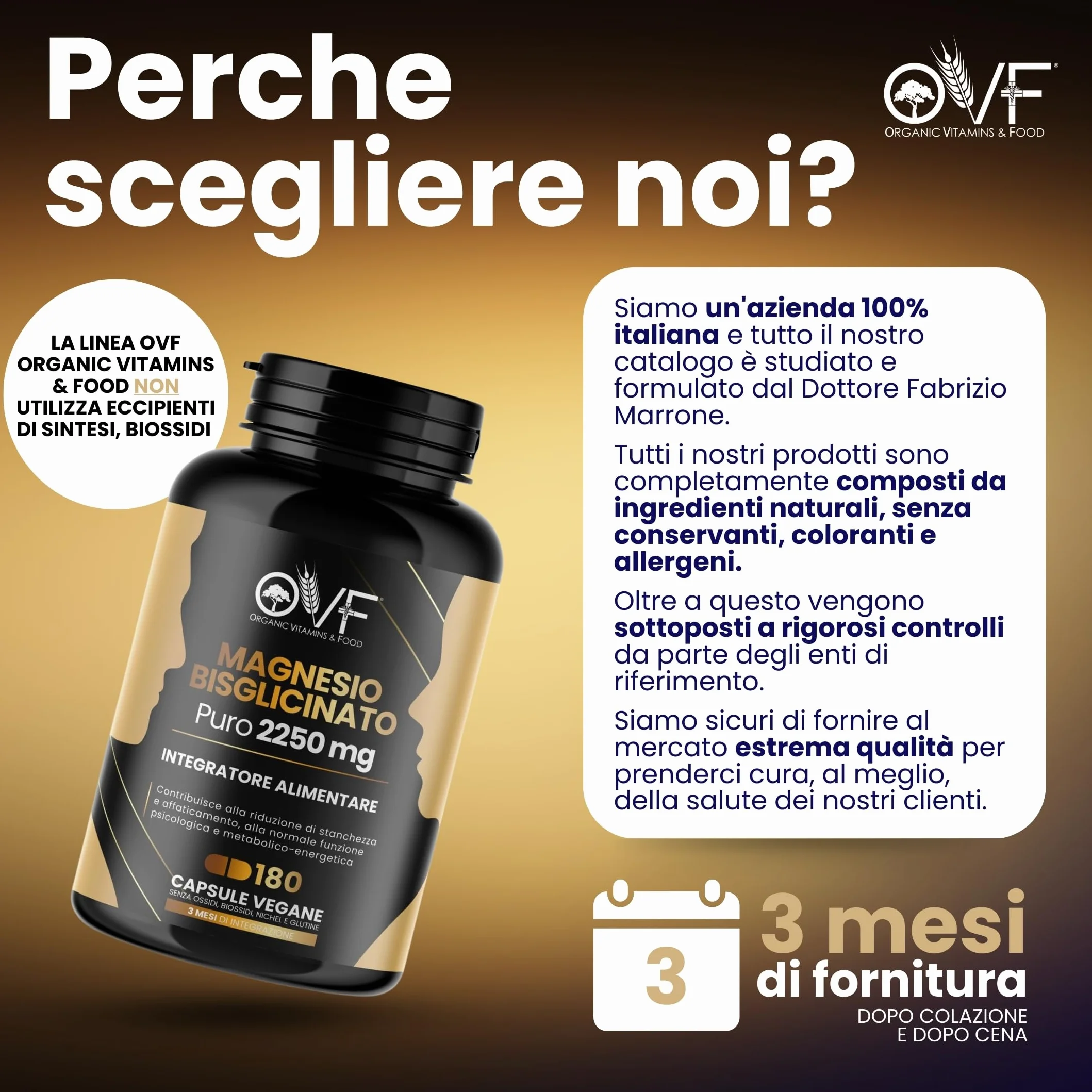 MAGNESIO BISGLICINATO PURO 180 Capsule da 450 mg | 3 Mesi di Integrazione | Supporto per Muscoli e Sonno Integratori Stanchezza Puro Alta Biodisponibilità Vegano