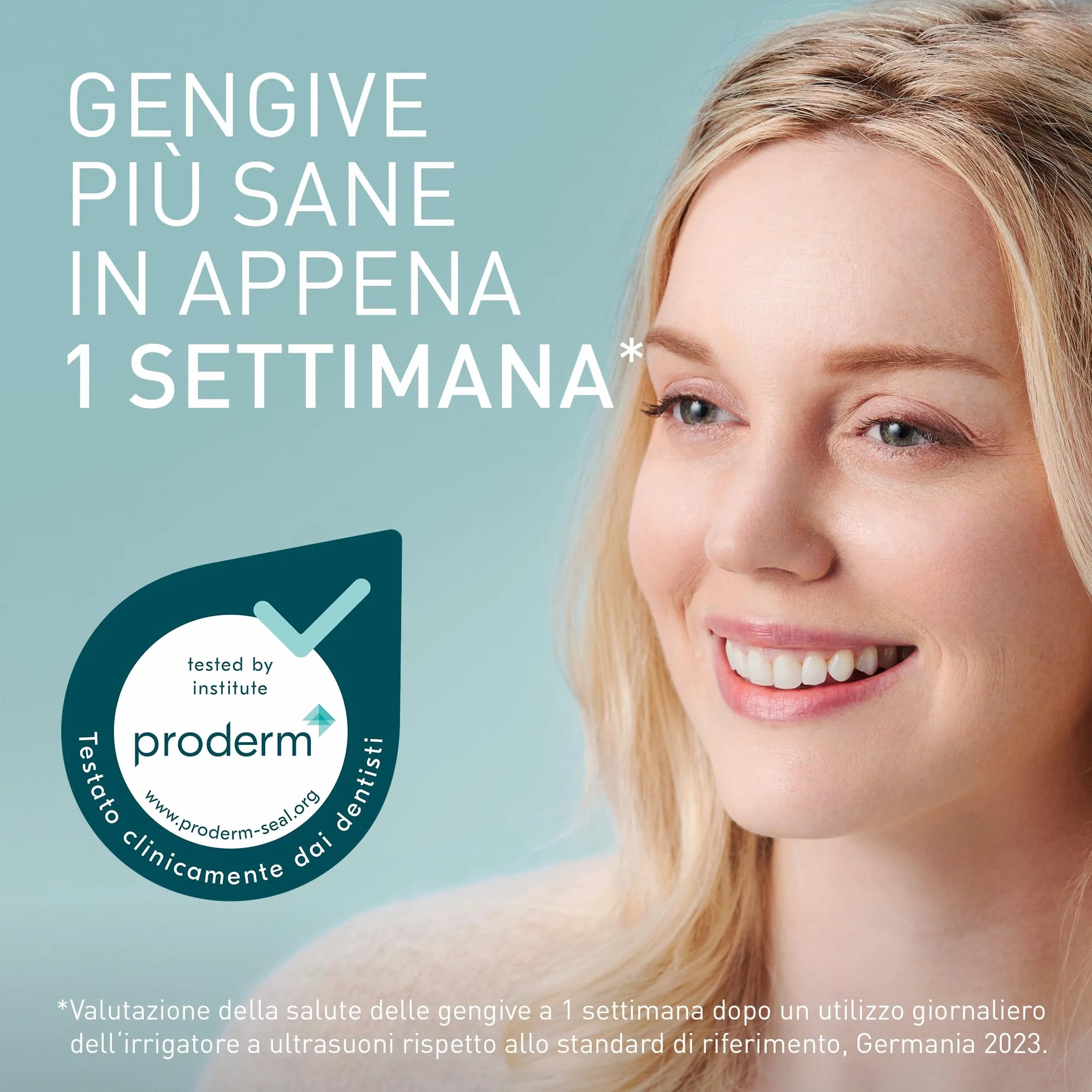 Panasonic EW-DJ4B-G503 Idropulsore, Irrigatore Orale,4 Impostazioni di Pressione dell'Acqua, Compatto e Portatile, Ultrasonica, Serbatoio 150 ml, Ricarica Rapida, Verde Menta e Bianco, 1.0 unità
