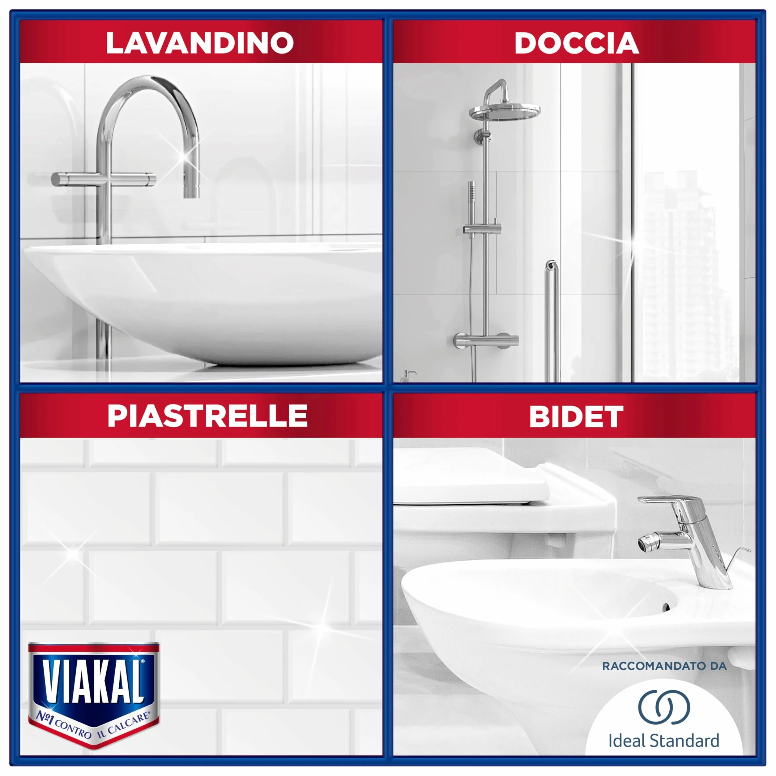 Viakal Classico Spray Anticalcare 100% Anti-gocce