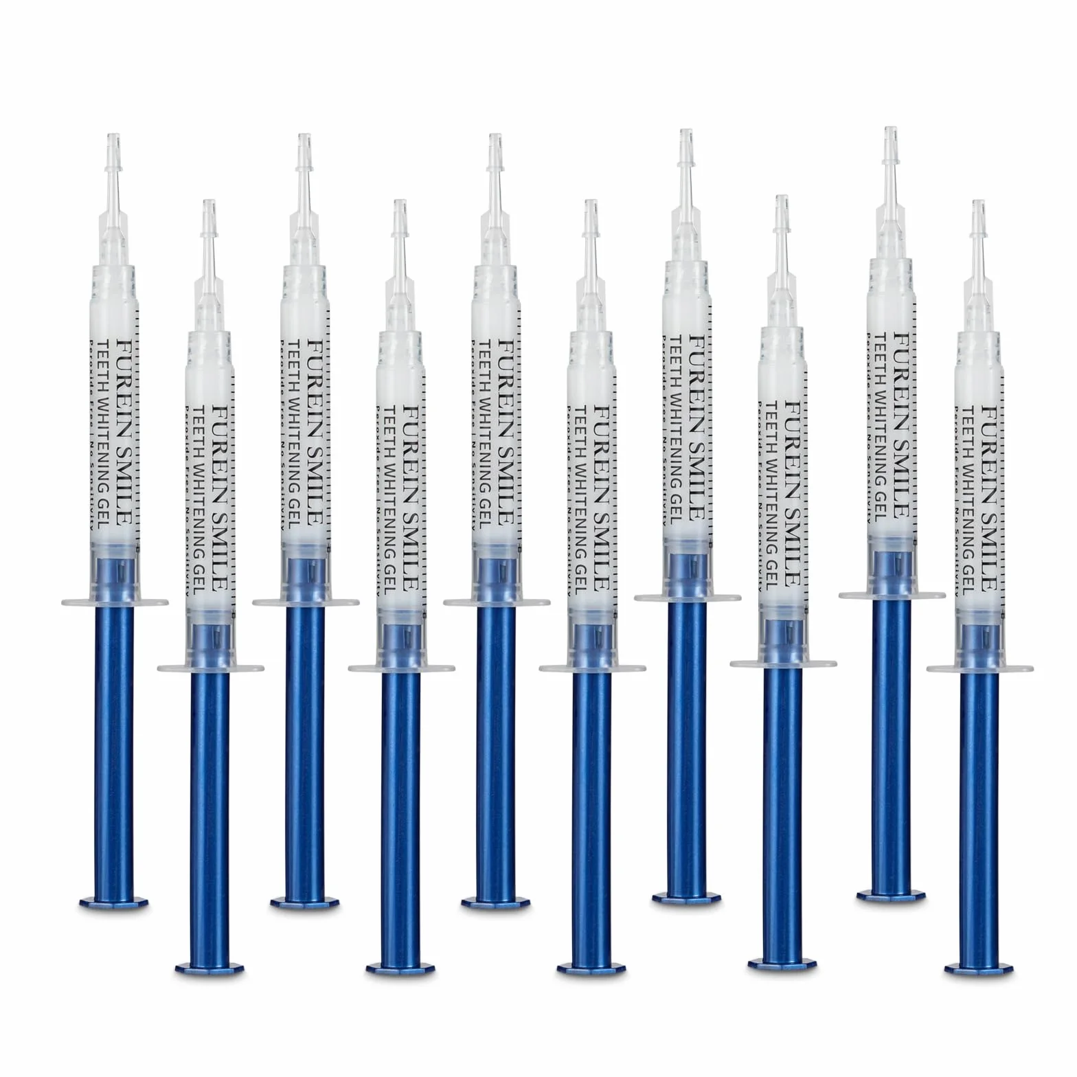 Gel sbiancante denti 3 ml 10 siringhe kit 4-9 tonalità bianche