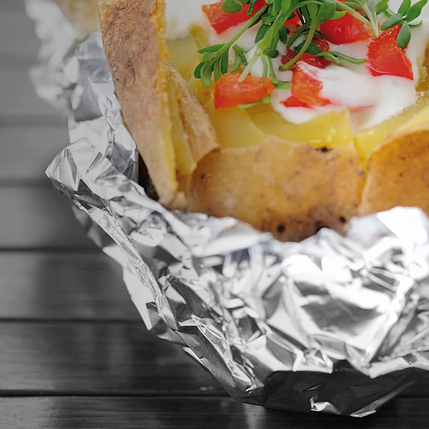 Bayeco Folia Aluminio Extra Resistente 50 Metri Rotolo