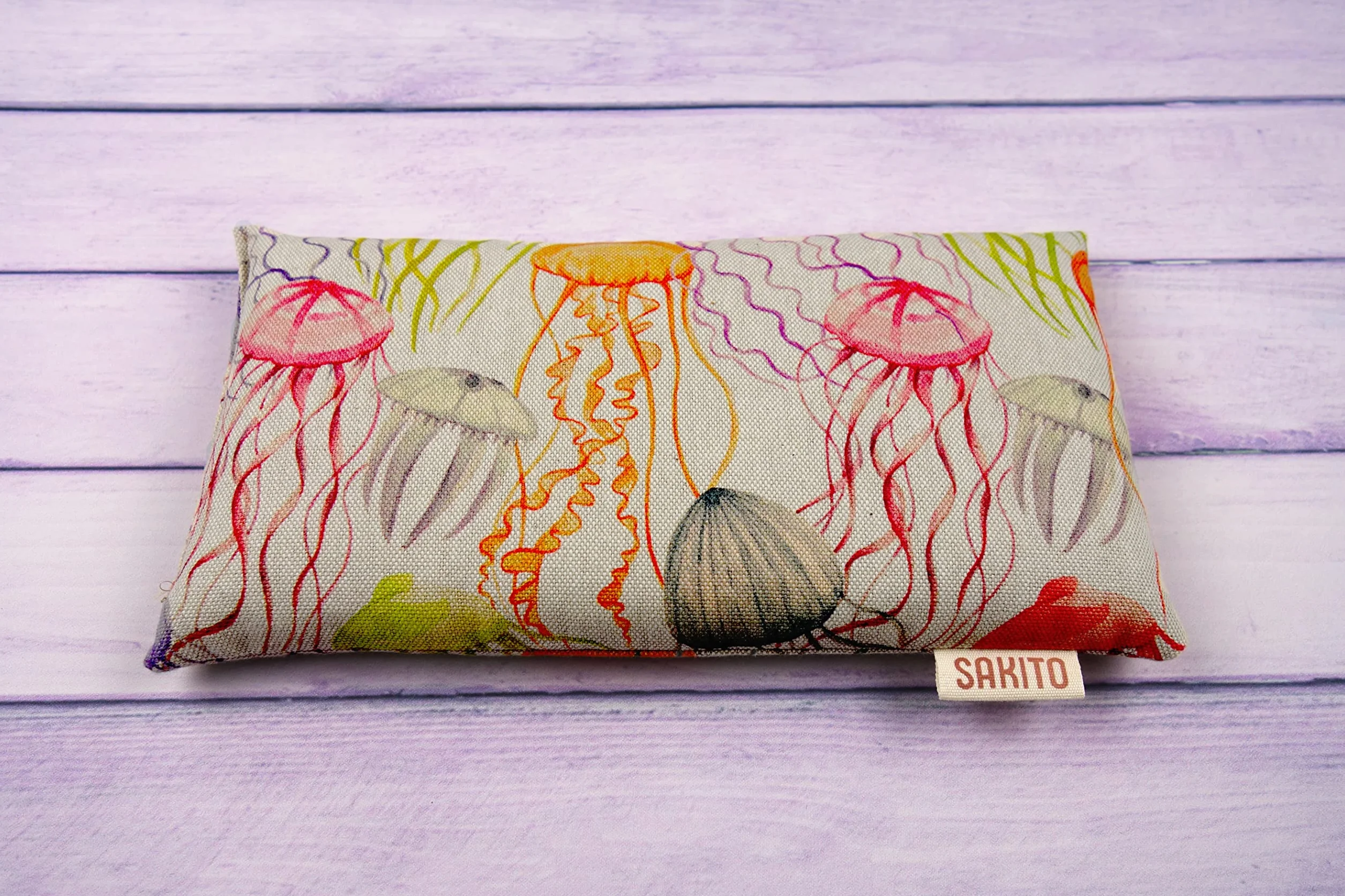 Cuscino Termico Microonde (25x12 cm) - Cuscino Riscaldabile Naturale per Dolori Mestruali - Utilizzo Caldo o Freddo - Elevata Ritenzione del Calore - Tessuto di Qualità - Profumo di Lavanda