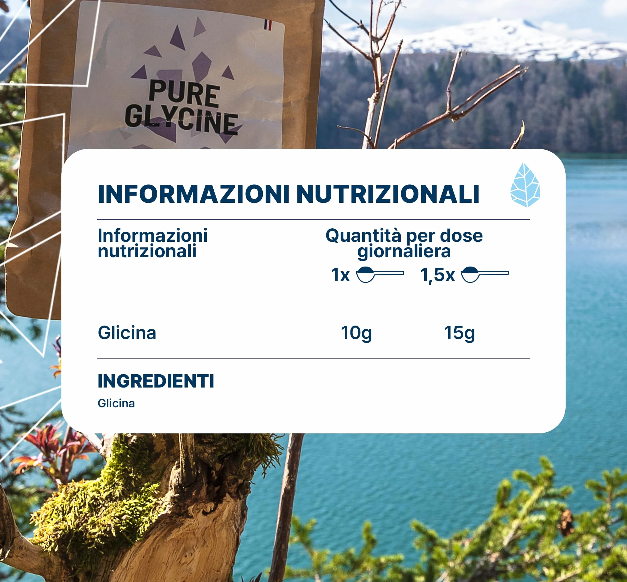 Glicina Pura | 100% Vegano | Aminoacido Essenziale | Ideale Per La Ricostruzione Del Collagene, Le Articolazioni E La Tendinite | Senza OGM, Senza Additivi | 31 Dosi | Bustina Da 310 G | Nutripure