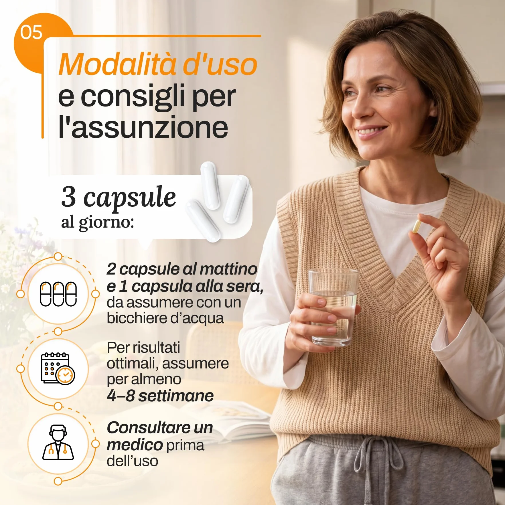 Capsule Keton Aktiv Dieta Chetogenica L-Carnitina 500 mg Estratto di Tè Verde 200 mg 30 Capsule
