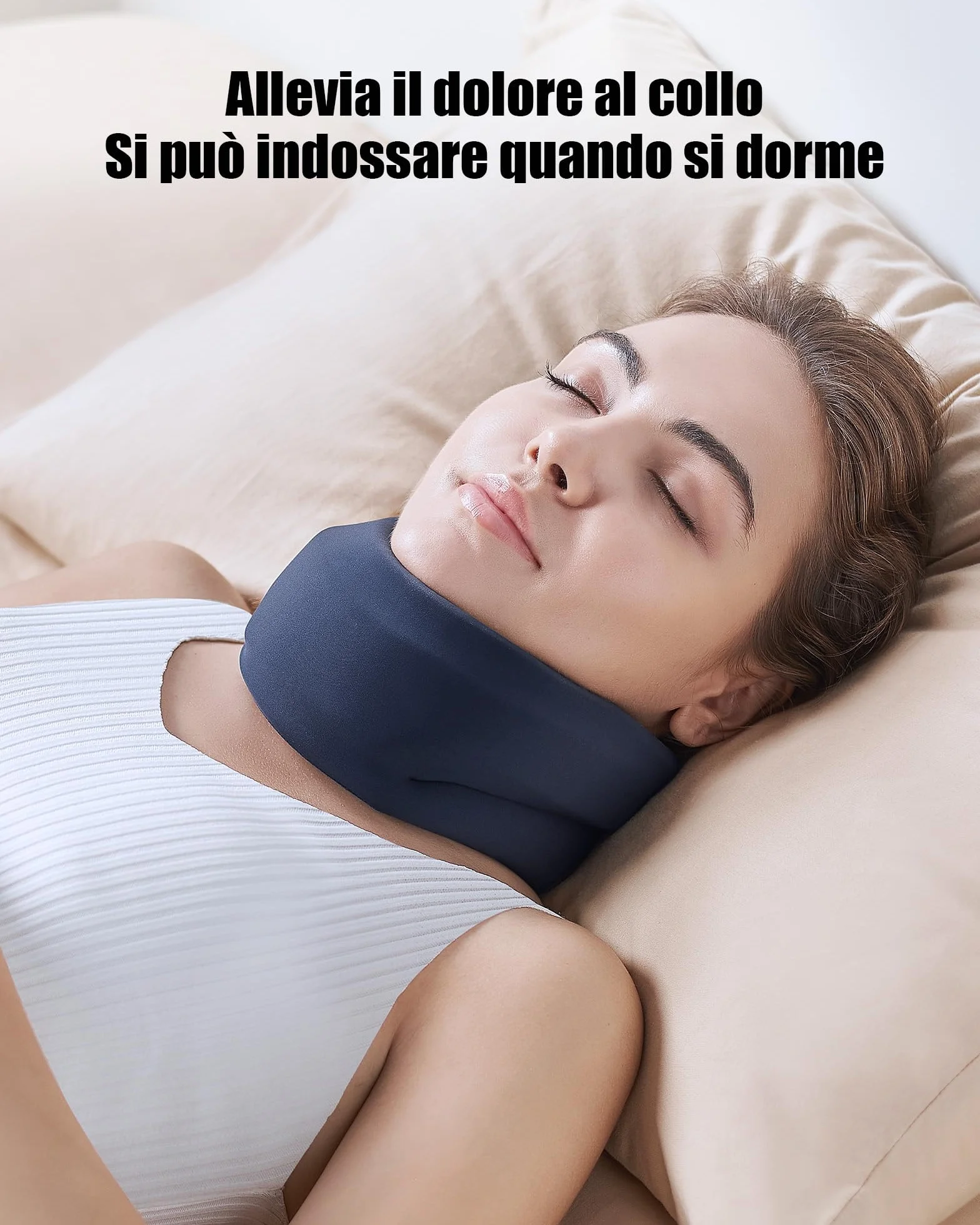 Collare Cervicale Ortopedico Morbido per Dolore al Collo e Sostegno Cervicale