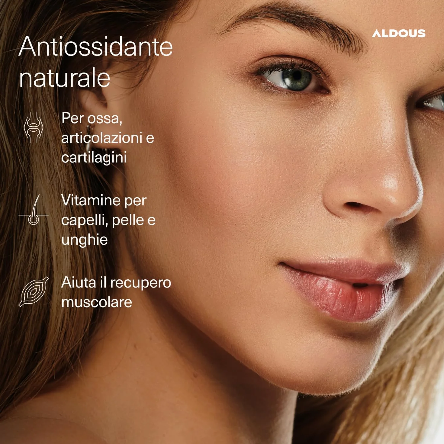 Collagene Marino con Magnesio e Vitamina C 200 Capsule Integratore Bellezza e Benessere Pelle Capelli Unghie Anti Age Ossa Articolazioni Marine Collagen Naticol ALDOUS