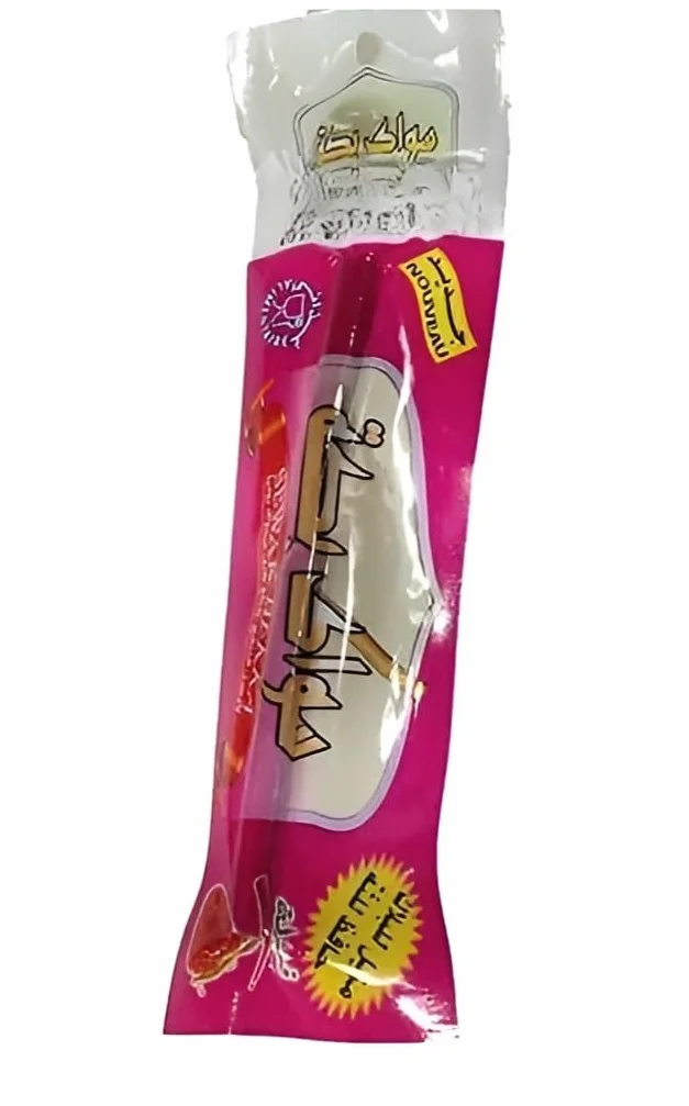 Set di 3 Siwaks naturali aromatizzati Spazzolino da denti ecologico denti bianchi gengive sani Sapori fragola menta limone