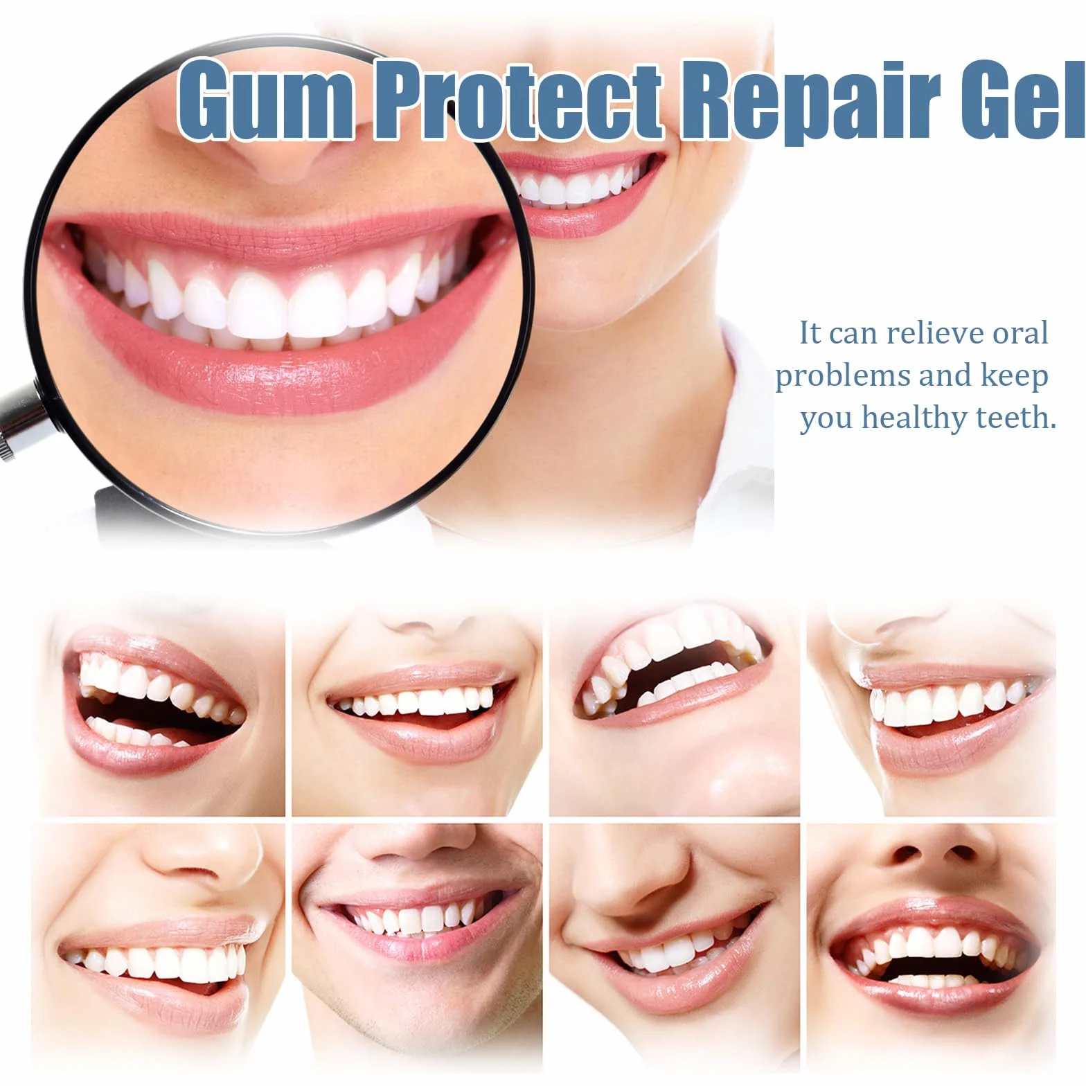Kit Sbiancante Denti 4PC Gel per Denti Bianchi