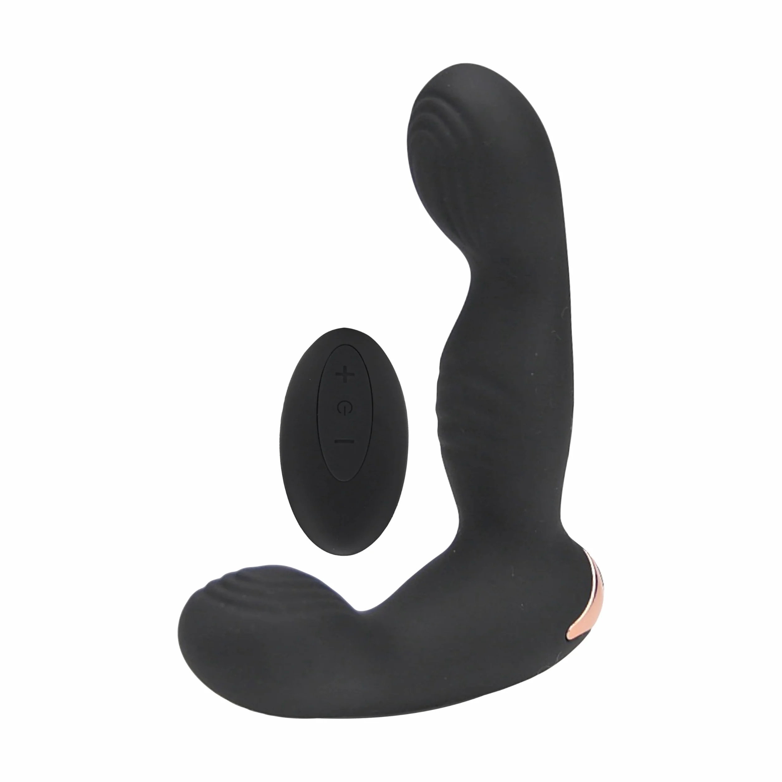 Rev-Pro Massaggiatore Prostatico con Telecomando Wireless - 10 Funzioni di Vibrazione e 6 Velocità - Stimolatore Anale Ergonomico Ricaricabile USB - Scelta Premium tra i Massaggiatori per la prostata