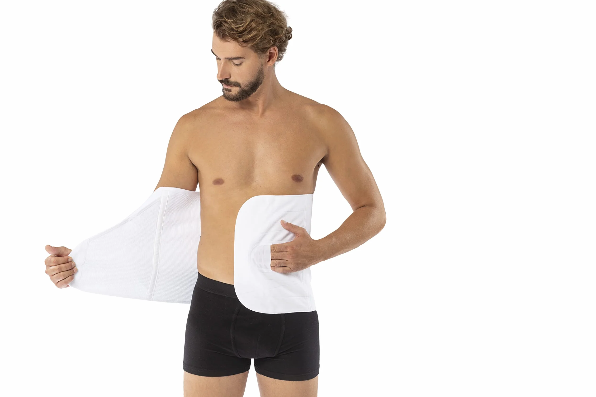 Revée Fascia Addominale Post-Operatoria h32 cm - Binder per Terapia Compressiva Post-Addominoplastica, Lipoaspirazione, Ernia Addominale, Erina Ombelicale, Parto Cesareo