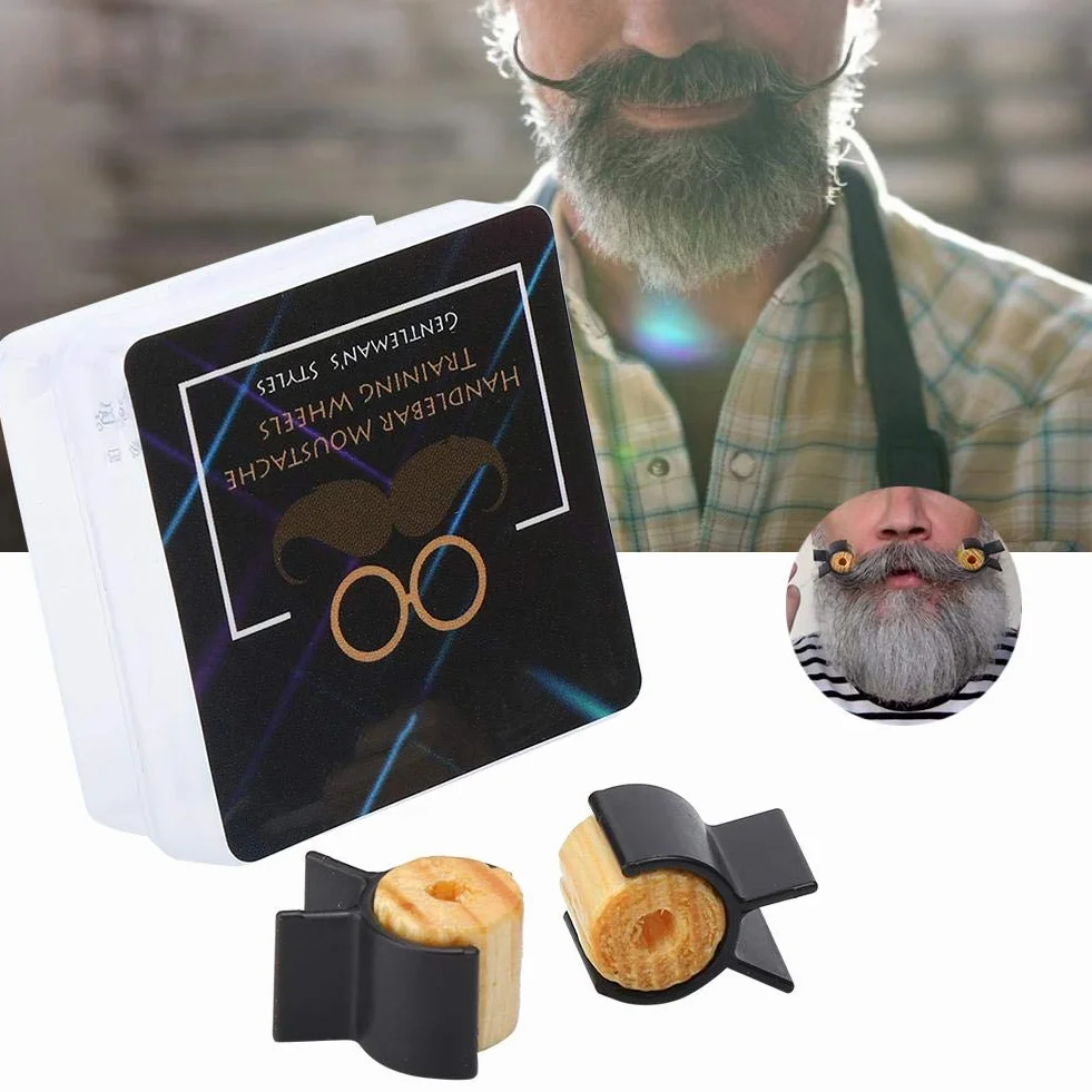 Rullo baffi, perfetto per lo styling della barba, strumento per lo styling della barba, bigodini per uomini, accessorio indispensabile per la cura della barba, baffi, per papà, ragazzi, marito, amici