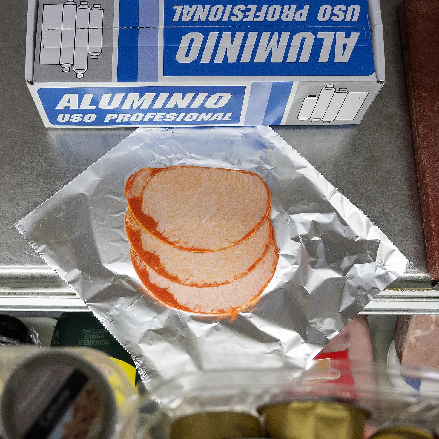 Carta Alluminio Professionale 30 cm 1,1 kg Extra Spesso Argento