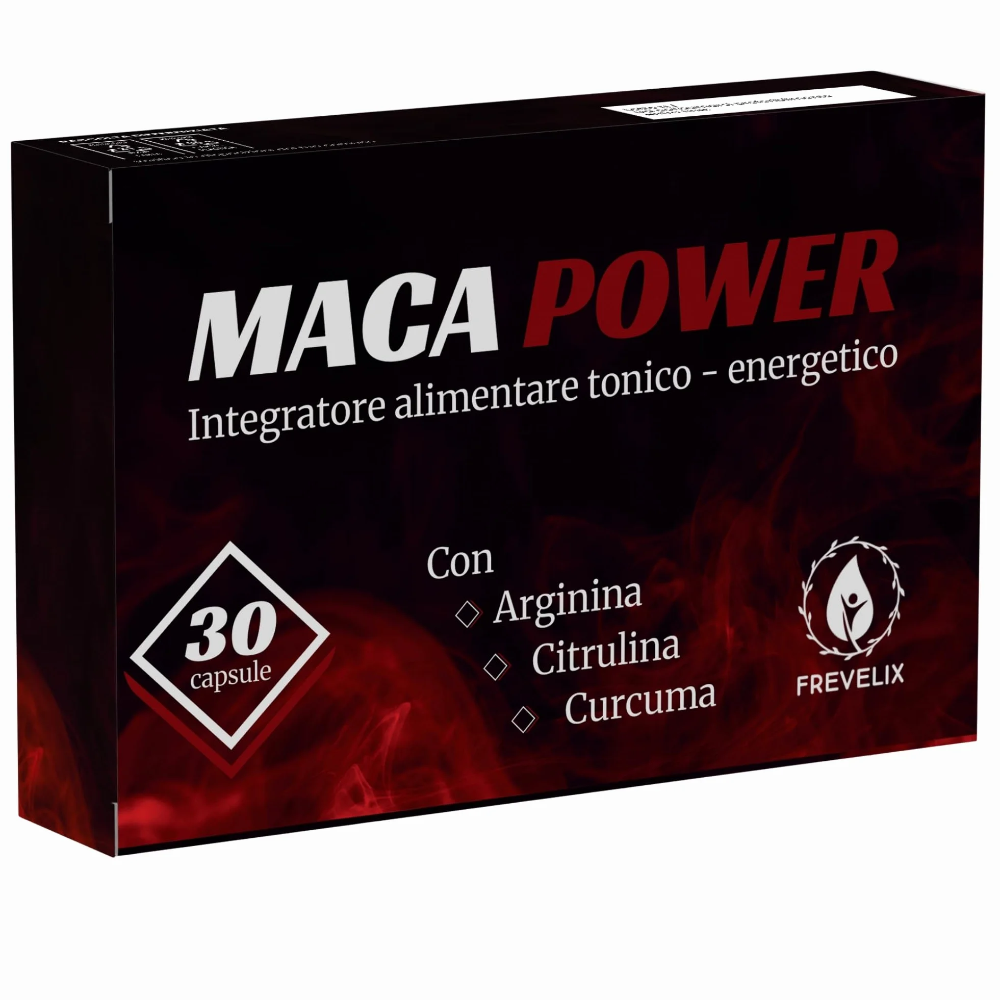 Integratori Sessuali per Uomo 30 Capsule - Complex Originale con Maca Peruviana, L Arginina, L Citrullina e Curcuma