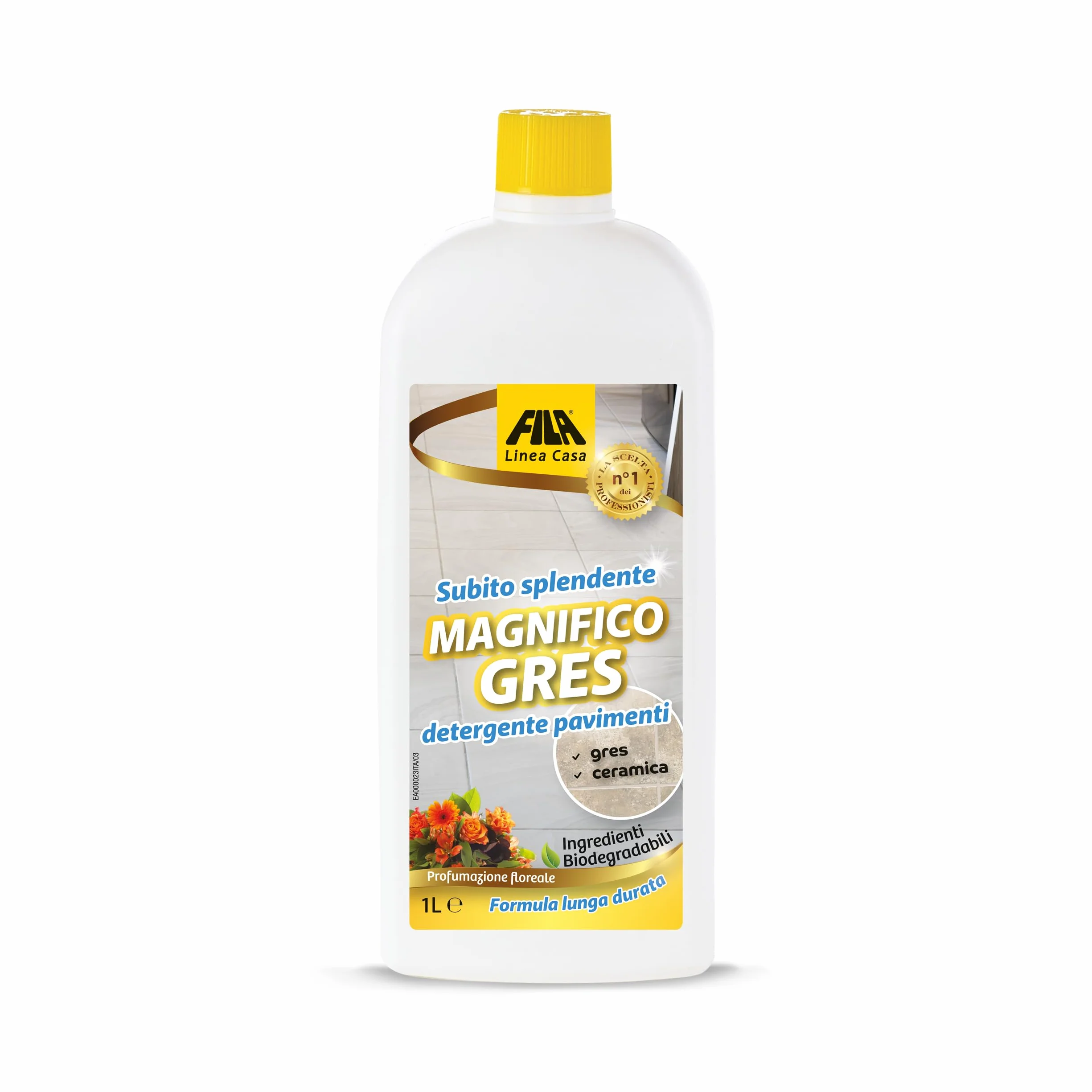 MAGNIFICO GRES Detergente Pavimento Gres Porcellanato Effetto Legno 1L