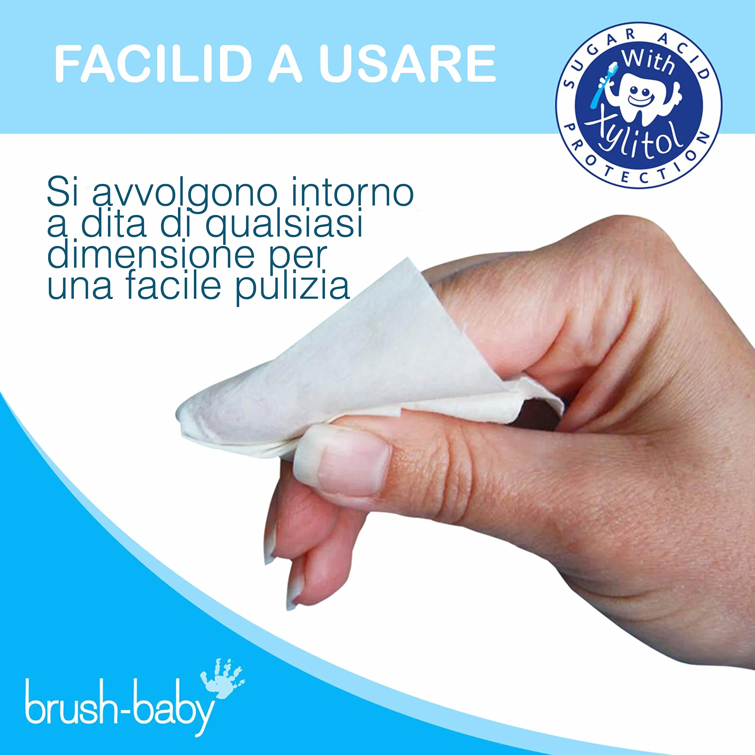 pennello-bambino Dentale Salviette 28s