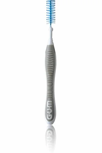 GUM TRAV-LER Spazzolini interdentali ISO 6 grigio 2.0 mm 3 x 6 pezzi