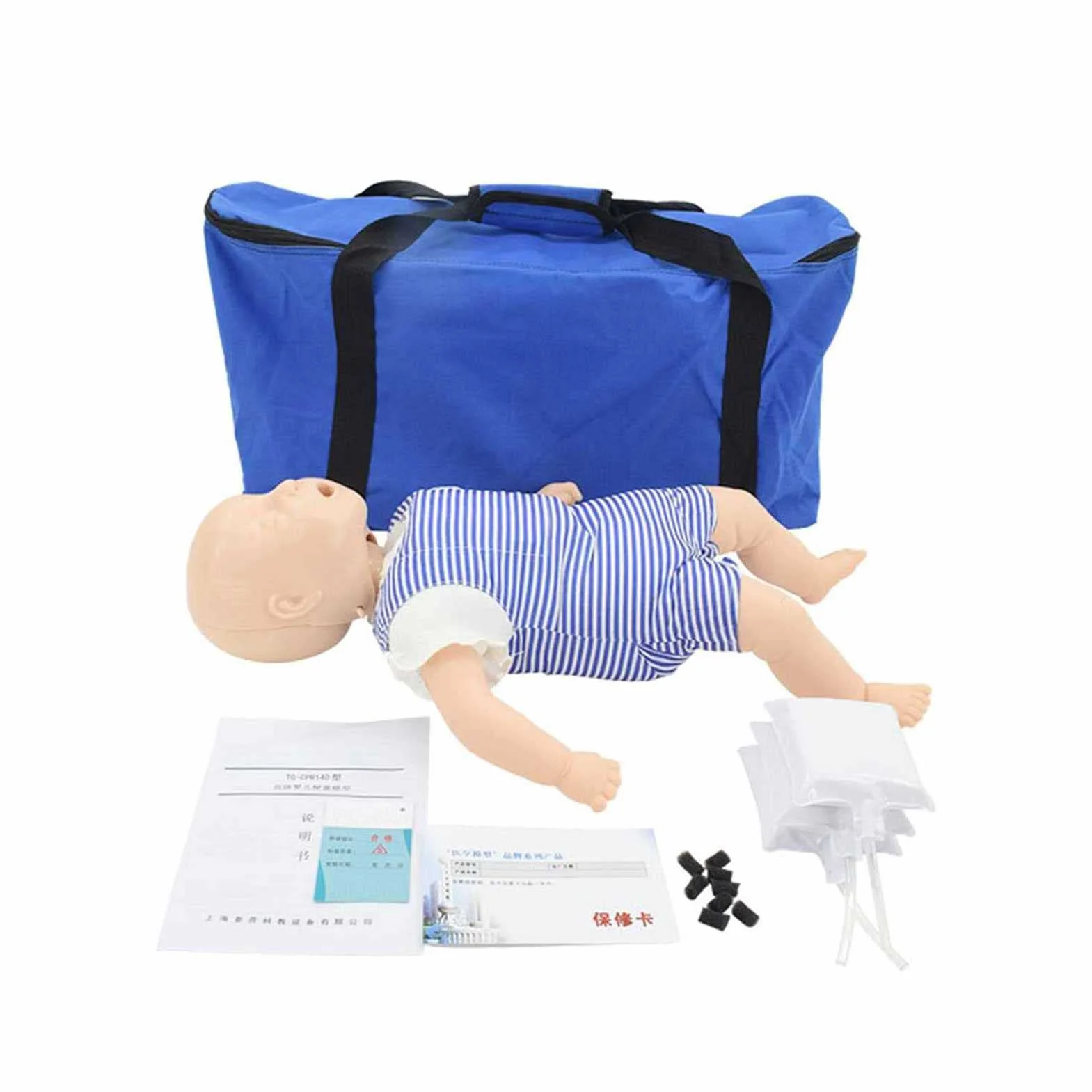 Manichino per RCP per Neonati, Modello di Primo Soccorso, simulatore di rianimazione cardiopolmonare