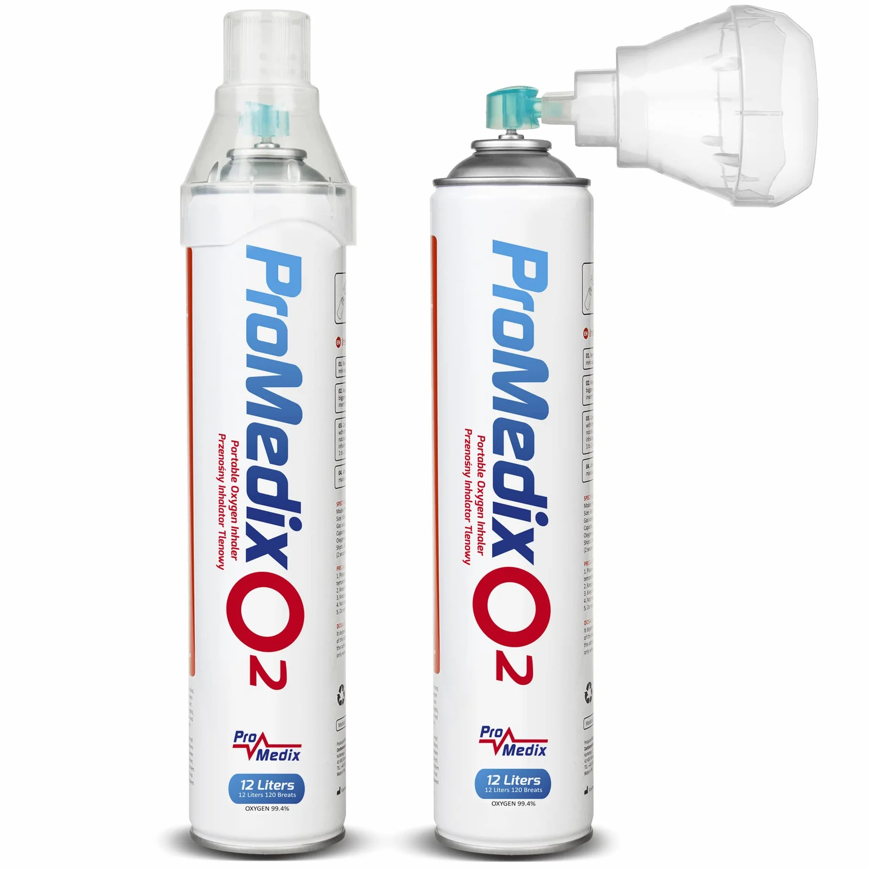 PR-994 Inalatore di ossigeno portatile al 99,4% Pure o2 Bocchino Comodo 12l Benessere Rilassamento Sport(1)