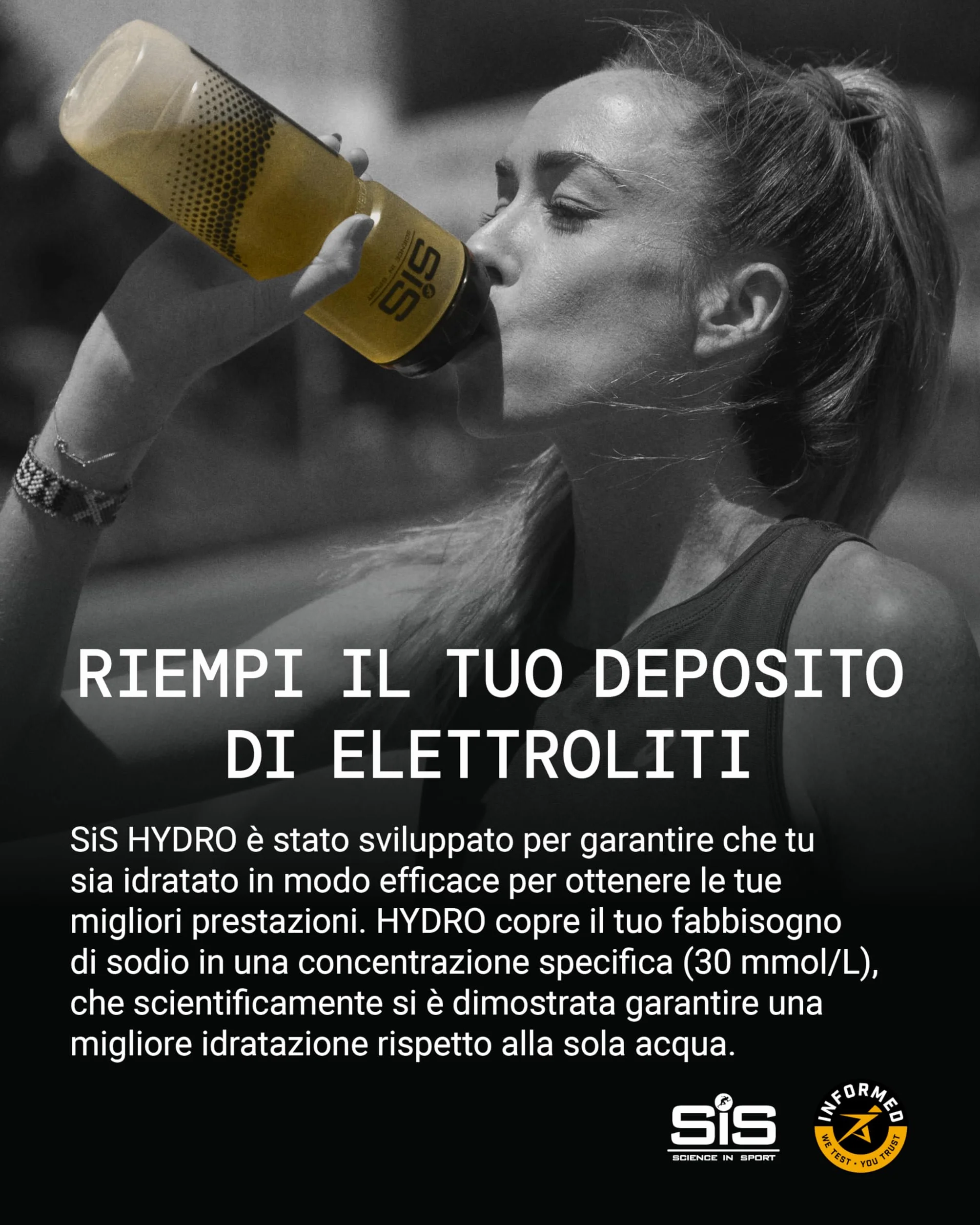 Science in Sport HYDRO Compresse Elettroliti Ananas e Mango 20pz Vegan