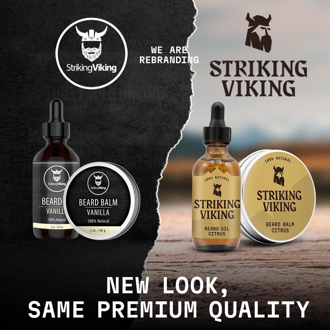 Striking Viking Legno Barba Comb & Case
