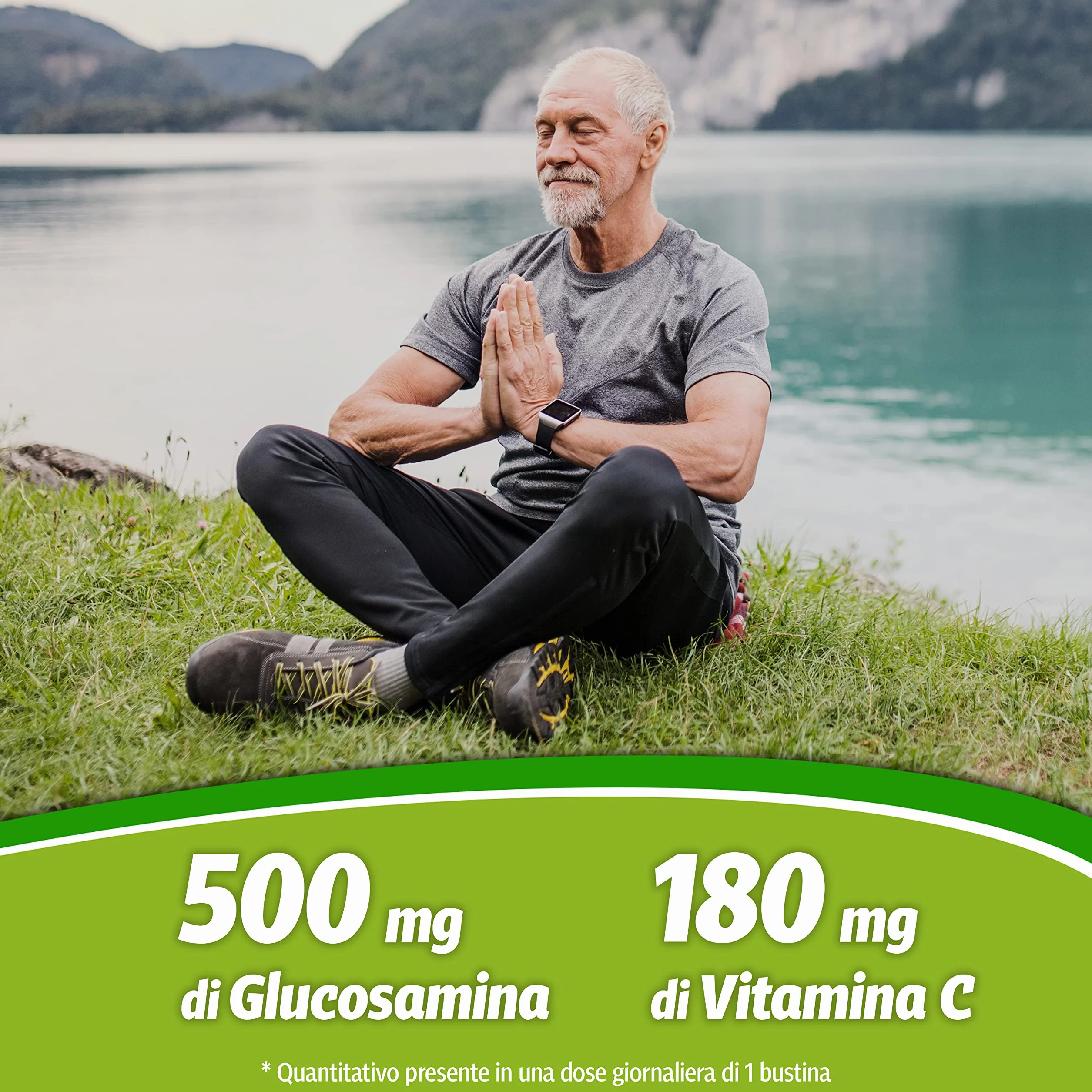 WHY NATURE ARTEF PLUS - Integratore Alimentare Ossa e Cartilagine - Con Vitamina C, Vitamina D3, Vitamina E, Acido Ialuronico - Gusto Arancia - Senza Glutine - 24 Bustine