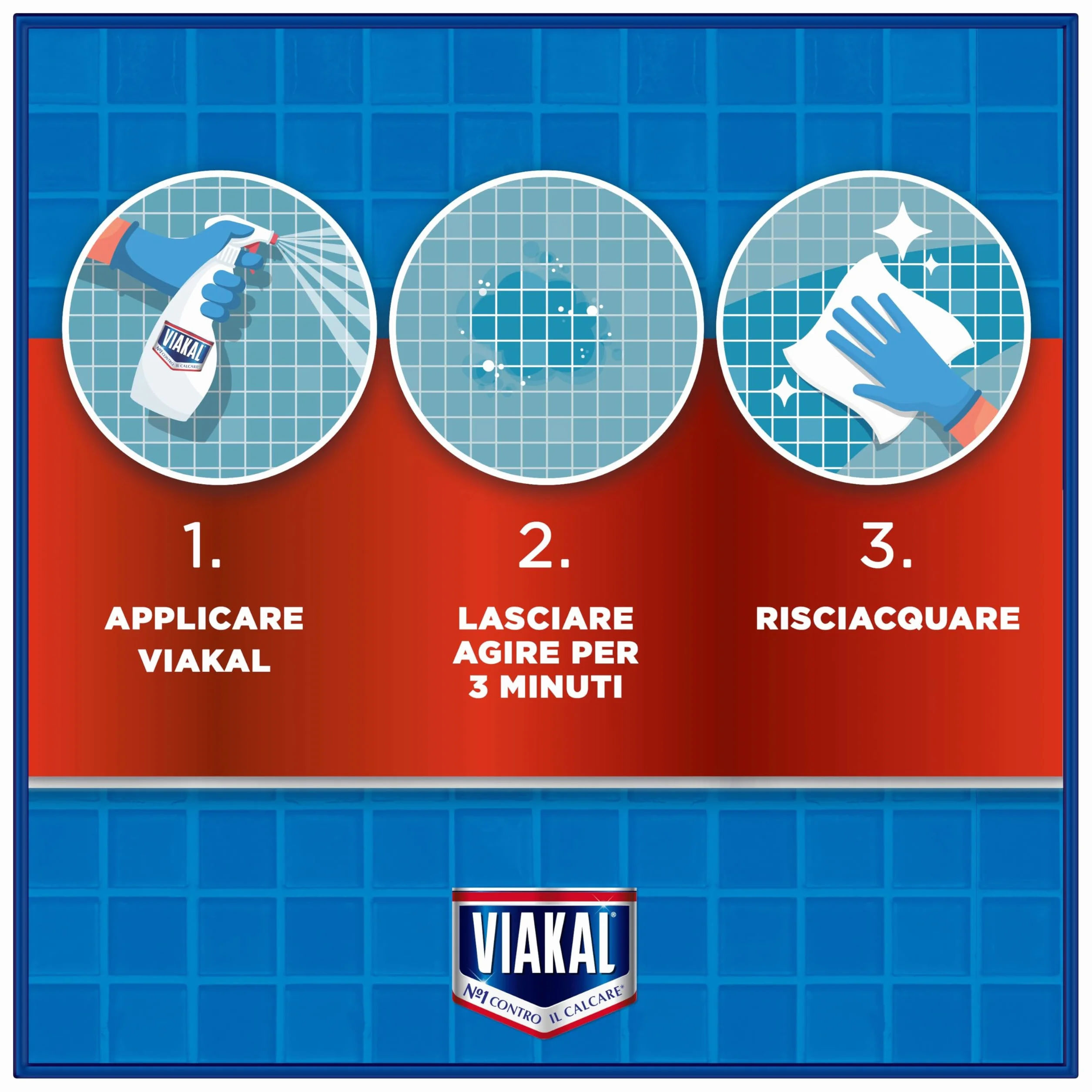 Viakal Classico Spray Anticalcare 100% Anti-gocce