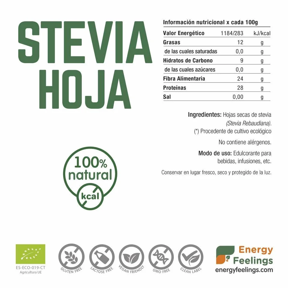 Foglia di Stevia 100 g