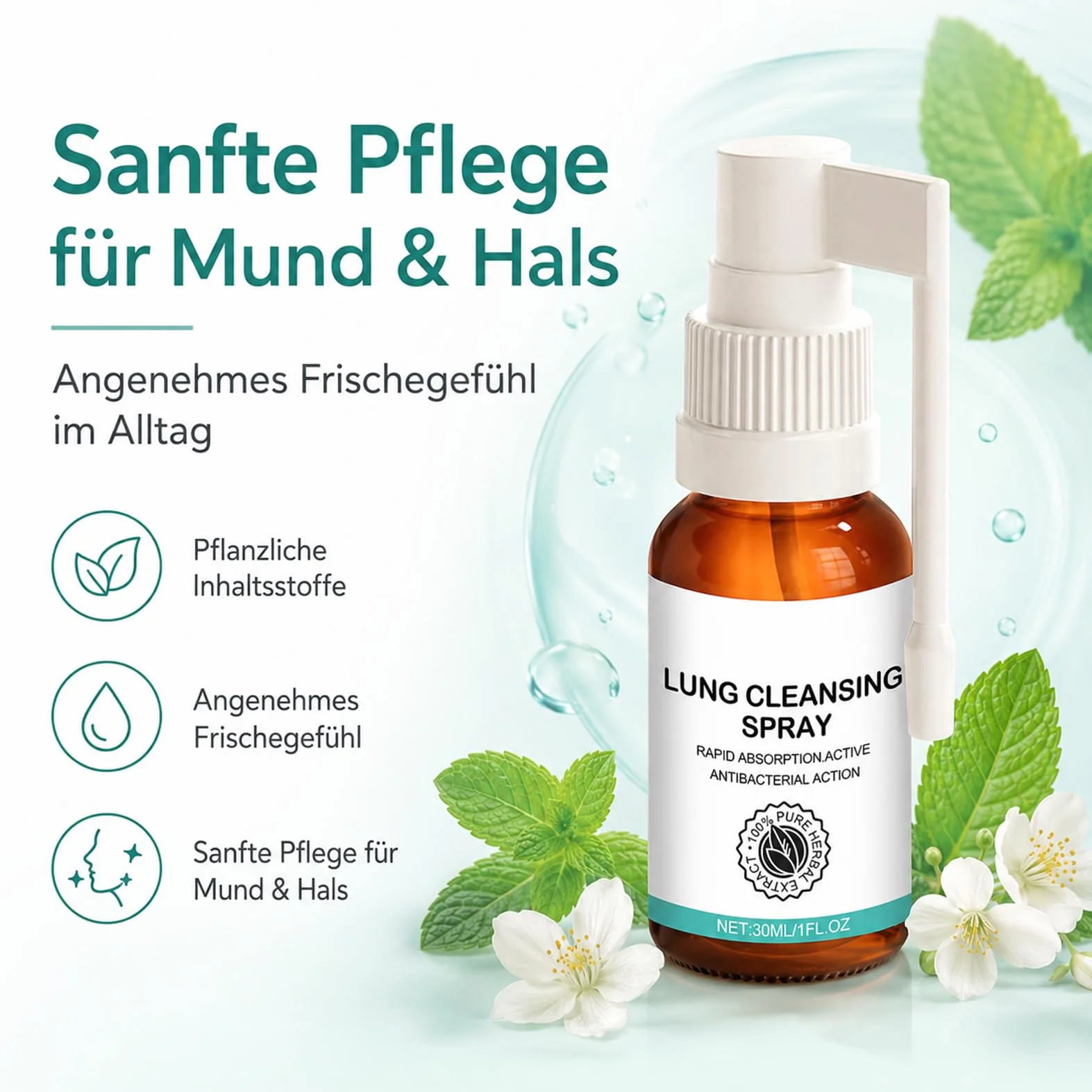 Spray respiratorio per la pulizia dei polmoni 2026 ingredienti naturali