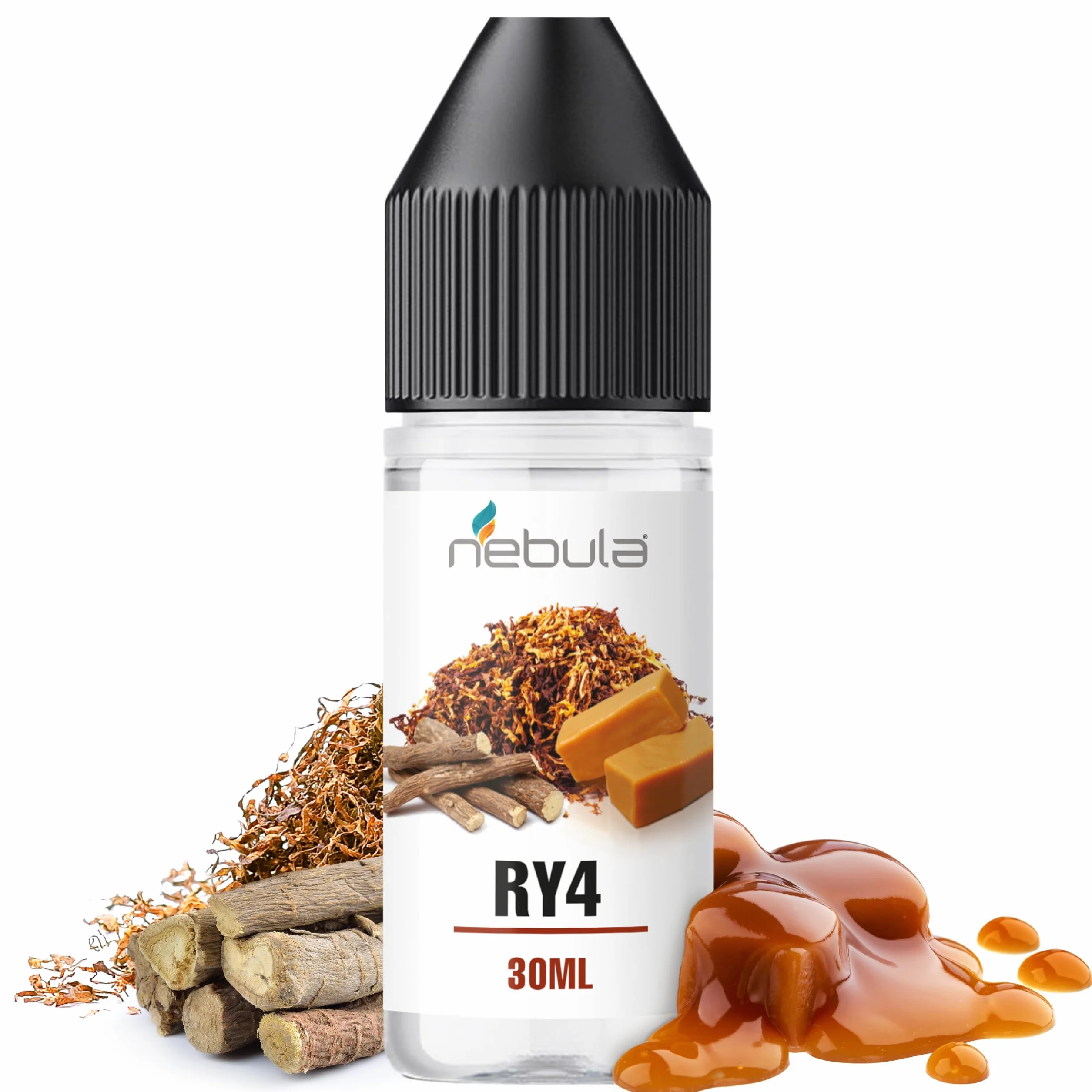 RY4 Aroma Alimentare 30ml Tabacco Liquirizia Caramello Made in Italy