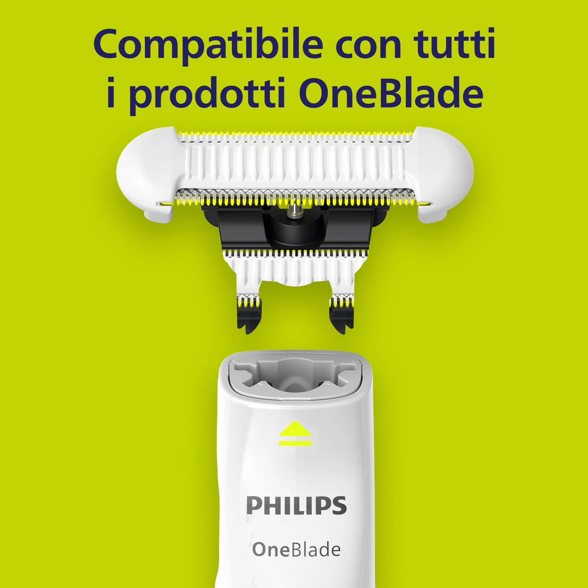 Philips OneBlade Intimate lame QP229/50 2 pezzi compatibili OneBlade Pro SkinProtect