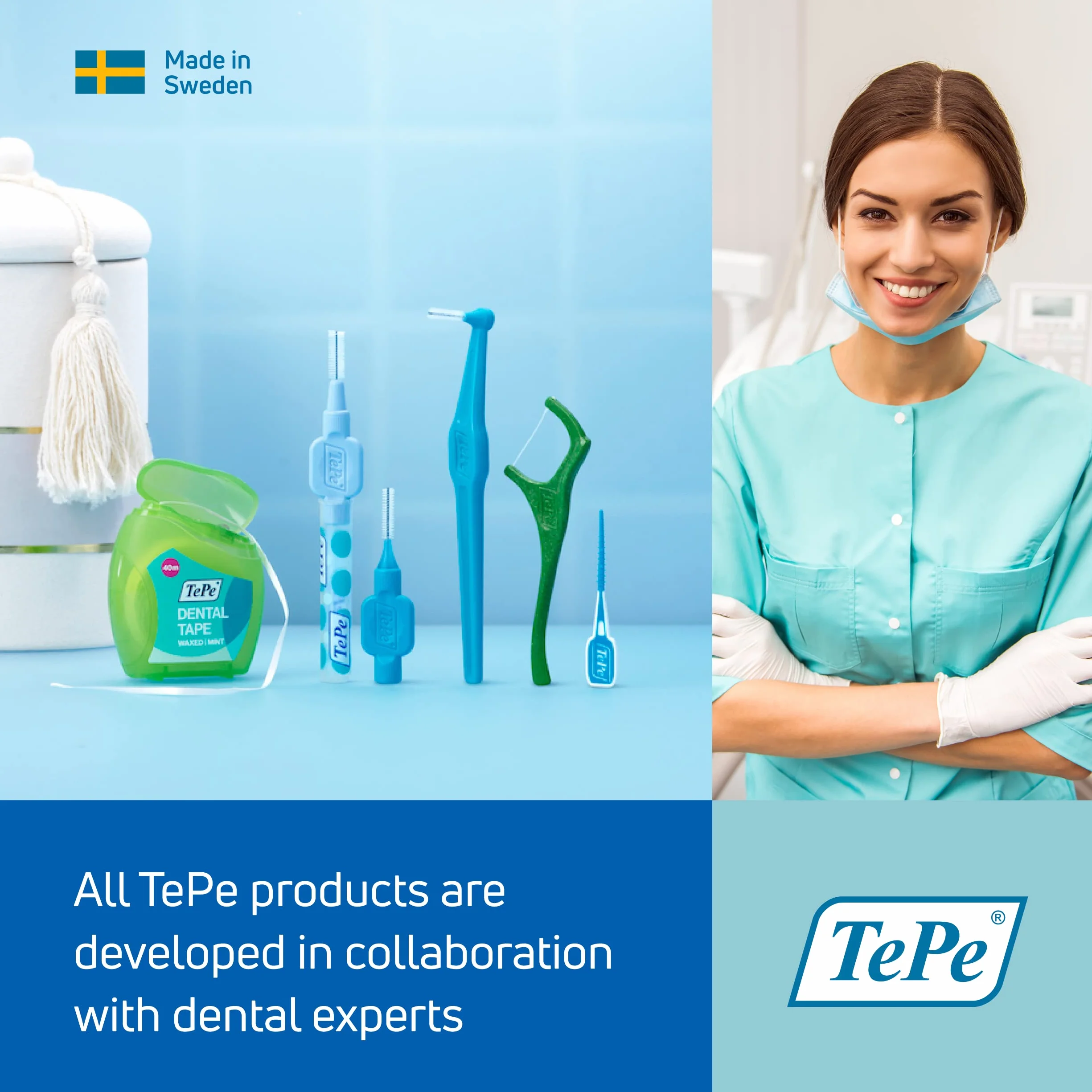 TEPE Original Interdental Brushes 0,5 mm Red 25Pcs