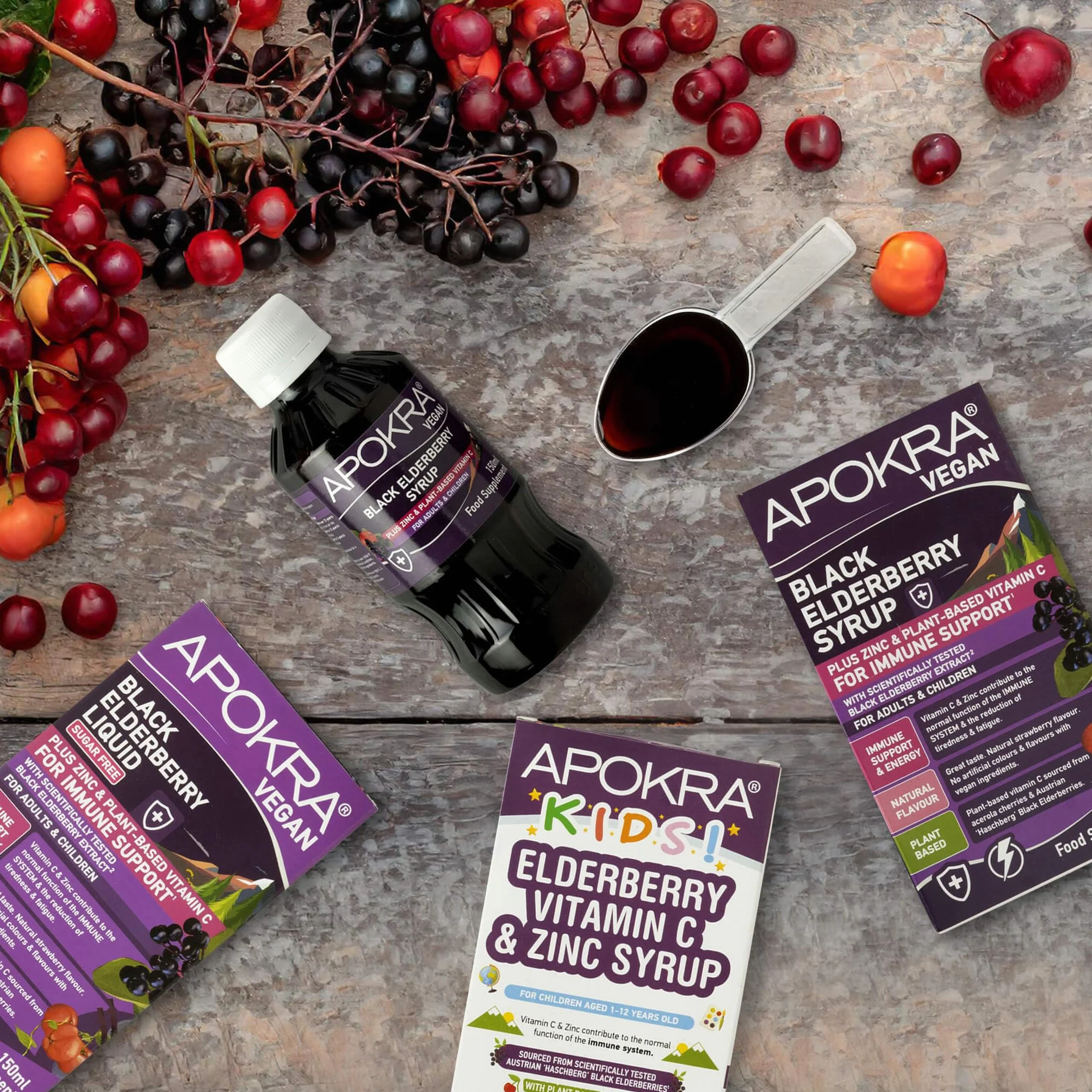 Sciroppo di Sambuco Senza Zuccheri con Vitamina C Naturale e Zinco | Bottiglia Grande 150ml | Vitamina C Acerola | Per Adulti e Bambini | Potenziatore del Sistema Immunitario | Aroma Naturale di Frago