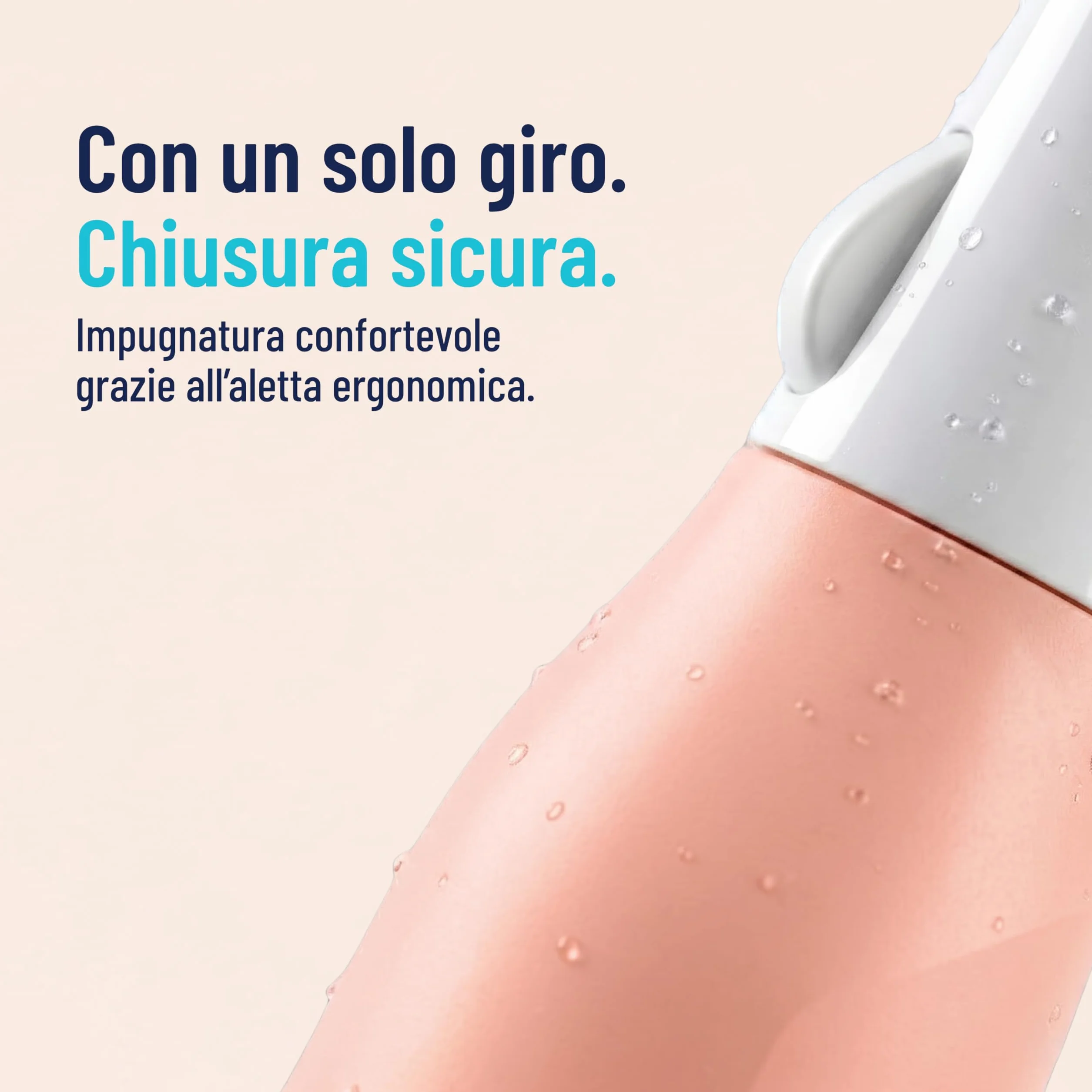 Doccia intima per glutei 0% chimica 100% acqua sostenibile senza batterie