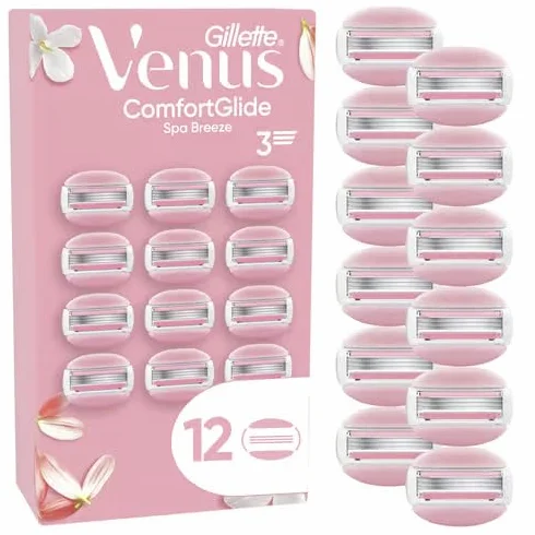 Gillette Venus ComfortGlide Spa Breeze - 12 lame di ricambio per rasoi da donna