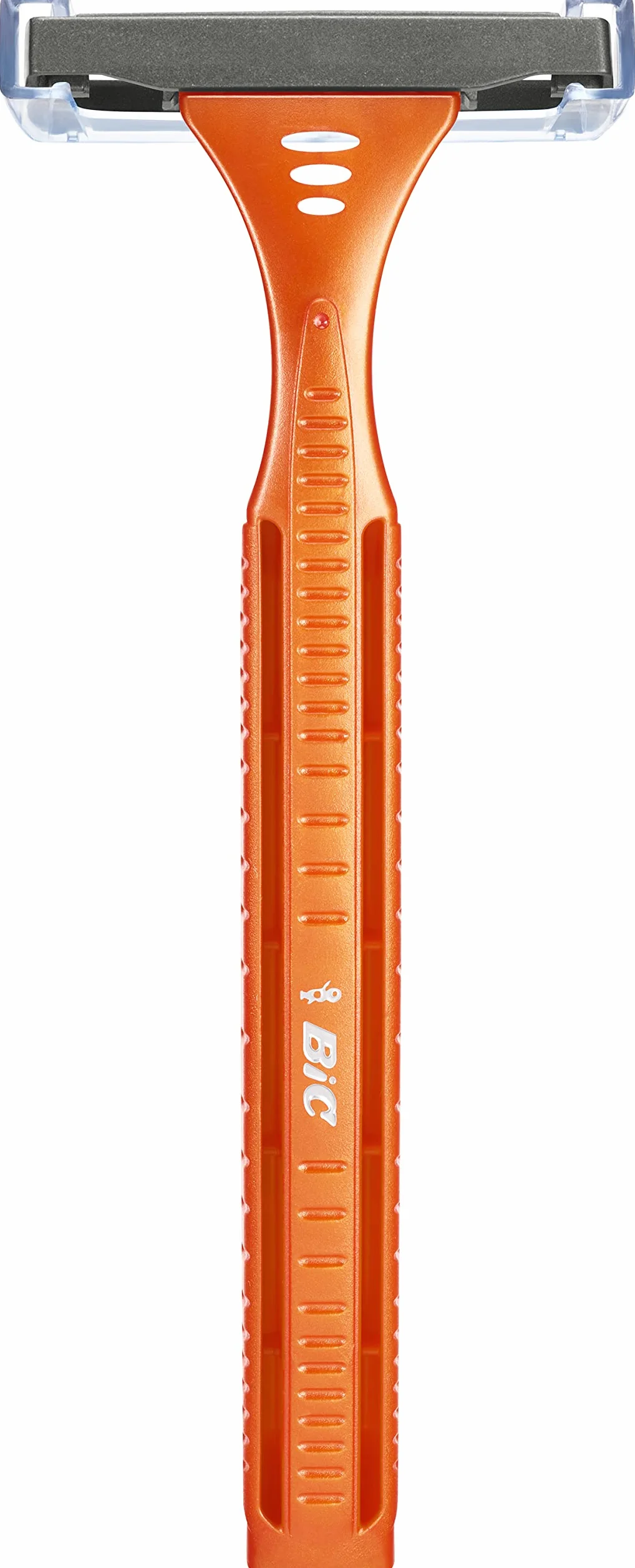 BIC 3 rasoi monouso da uomo, a testa fissa, tripla lama per una rasatura ravvicinata, confezione da 4 confezioni da 4