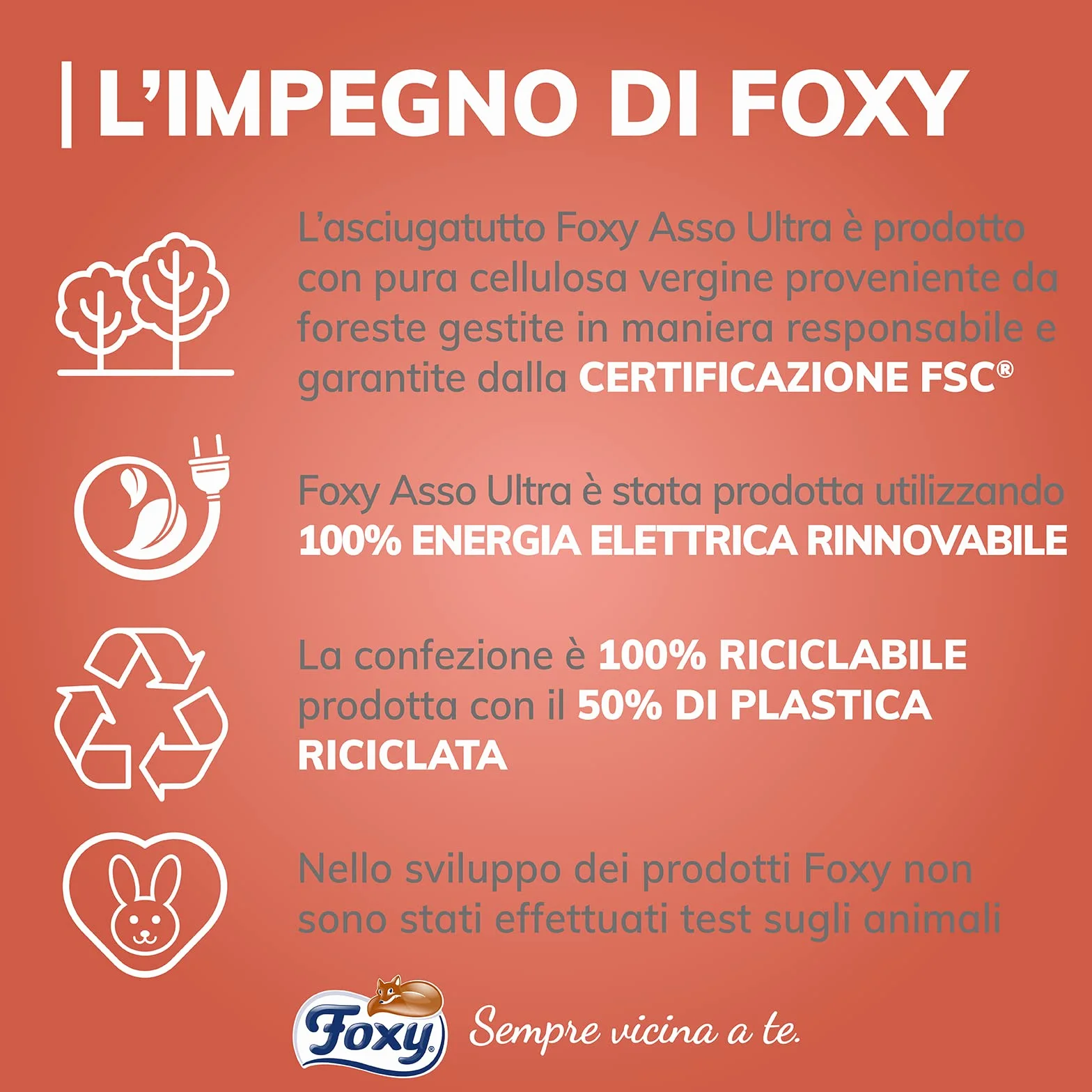 Foxy Asso Ultra Asciugatutto 24 rotoli Veli Plus+ Assorbenti Resistenti Decorato