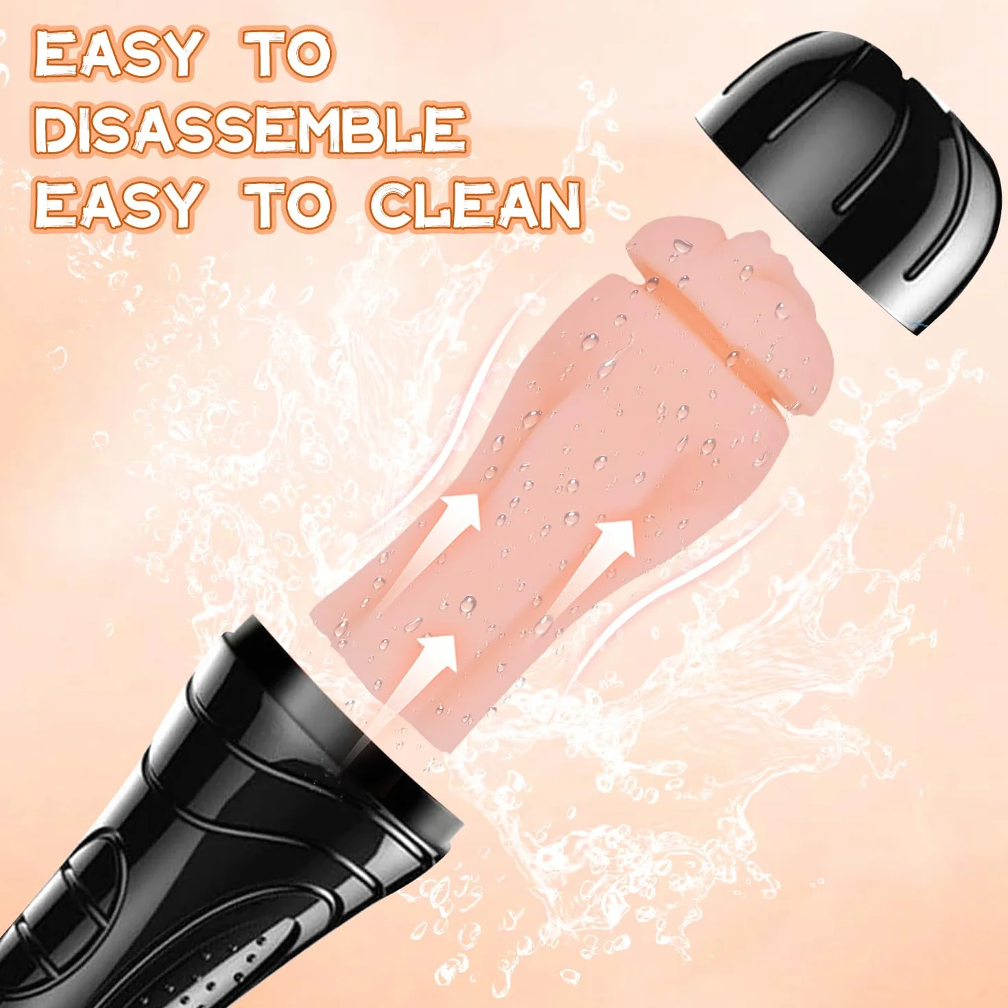 P8- Giocattolo Relax da Uomo Sognante e Affascinante con Manico Nero Ṽagiṉe in Silicone ṝeale Ḿâsṯurbṯöre uṑmo Mầsturbatǒte T𝚘ils D𝚘nna Masturầzi𝚘ne Rêalistic𝚘 Uòmo Püssycầt T𝚘ys