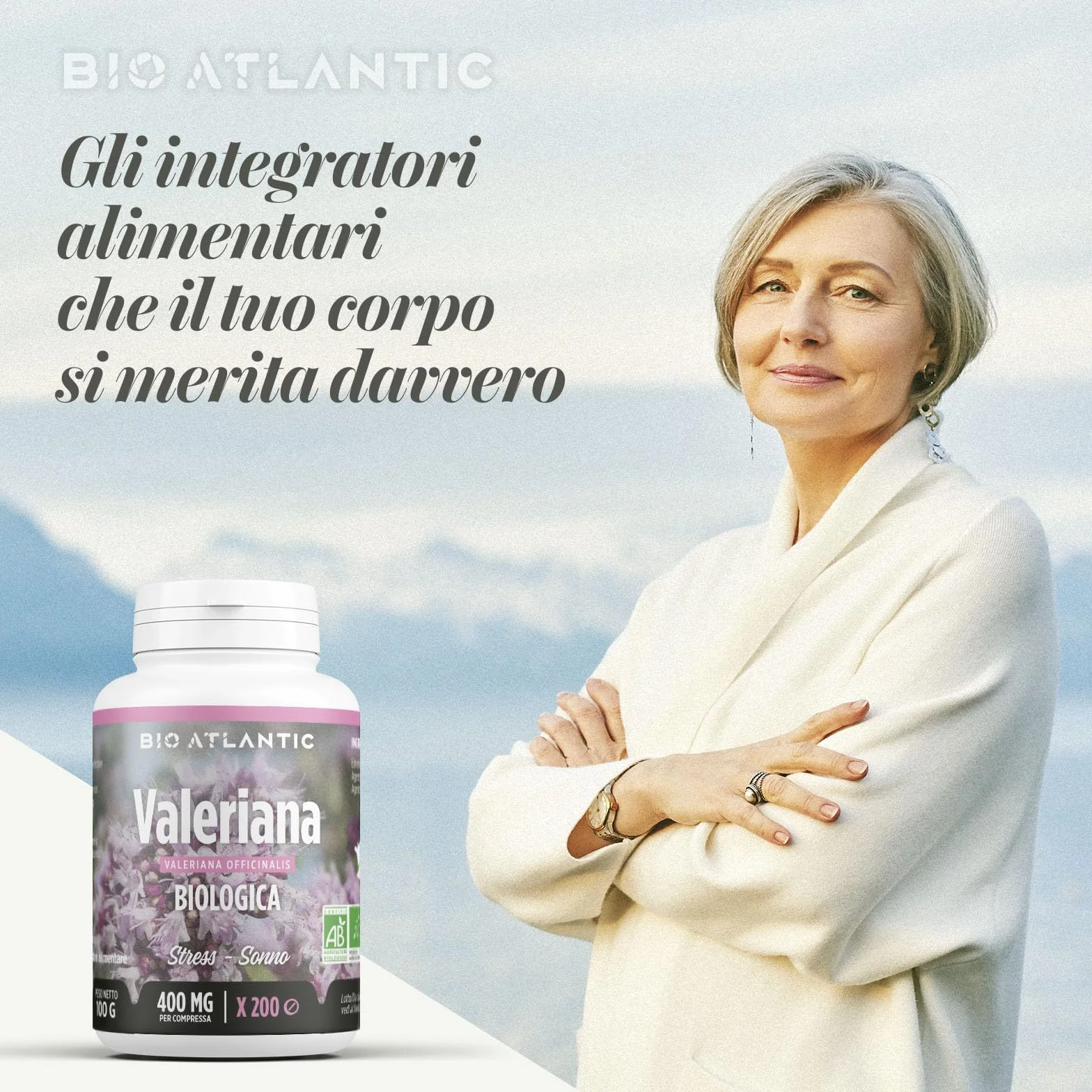 Valeriana Biologica 400mg 200 compresse