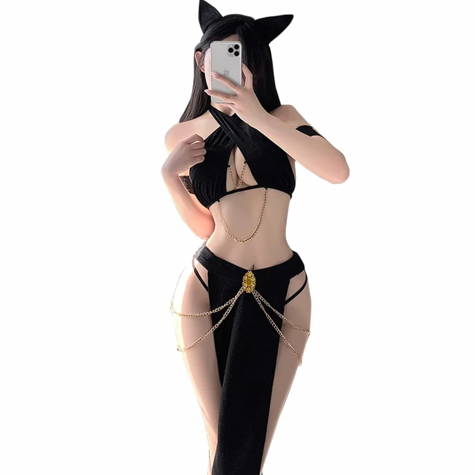 Pigiama sexy donna cosplay cheongsam cinese geisha giapponese biancheria intima
