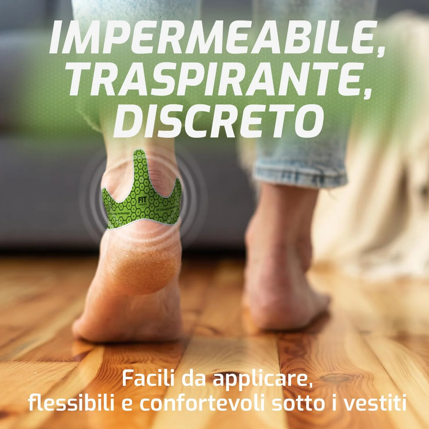 Cerotti Antidolorifici Antinfiammatori Caviglia Impermeabile Senza Farmaci Dura 5 Giorni (2 cerotti)