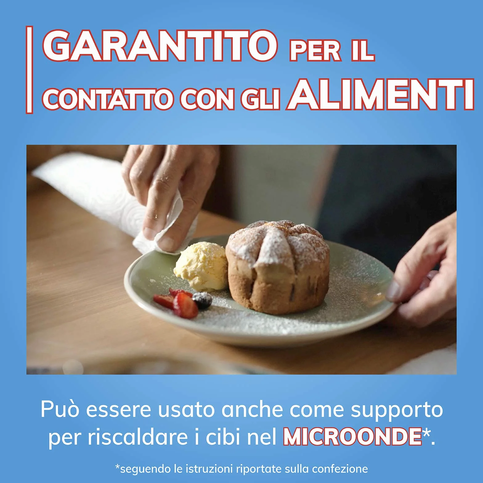 Asciugatutto universale 8 pz 250 strappi per rotolo a 3 veli Carta 100% certificata FSC Confezione 100% riciclabile