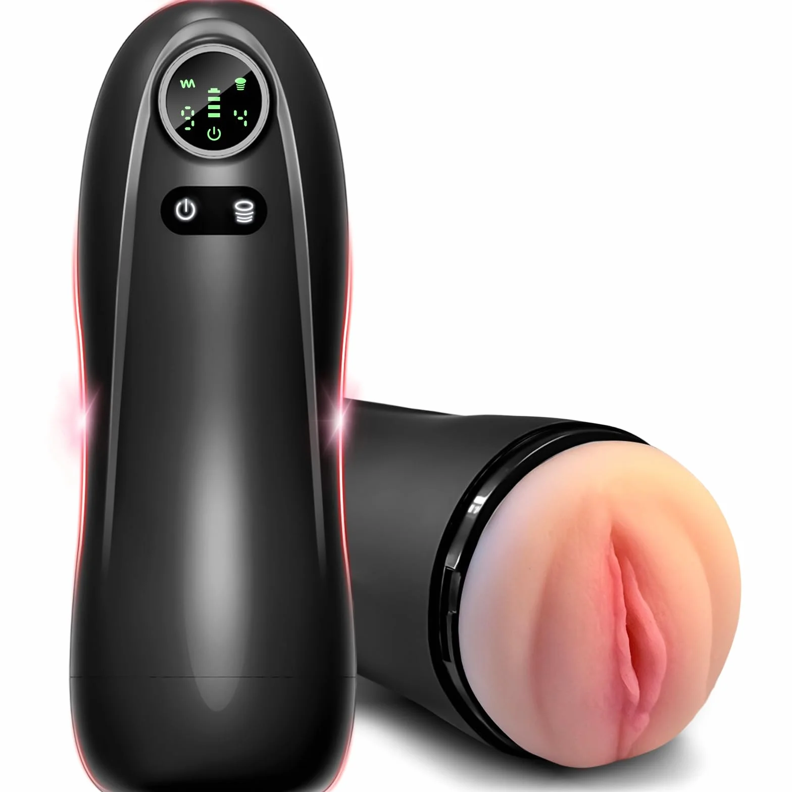 Masturvatore Per Uomo Realista con Automatico Sex Toys - Masturbatori per Uomini Con 9 Modalità di Vibrazione 4 Modalità Aspirazione, Sexytoysys Coppia Masturbazione Maschile Sexyshop Per Lui e Lei