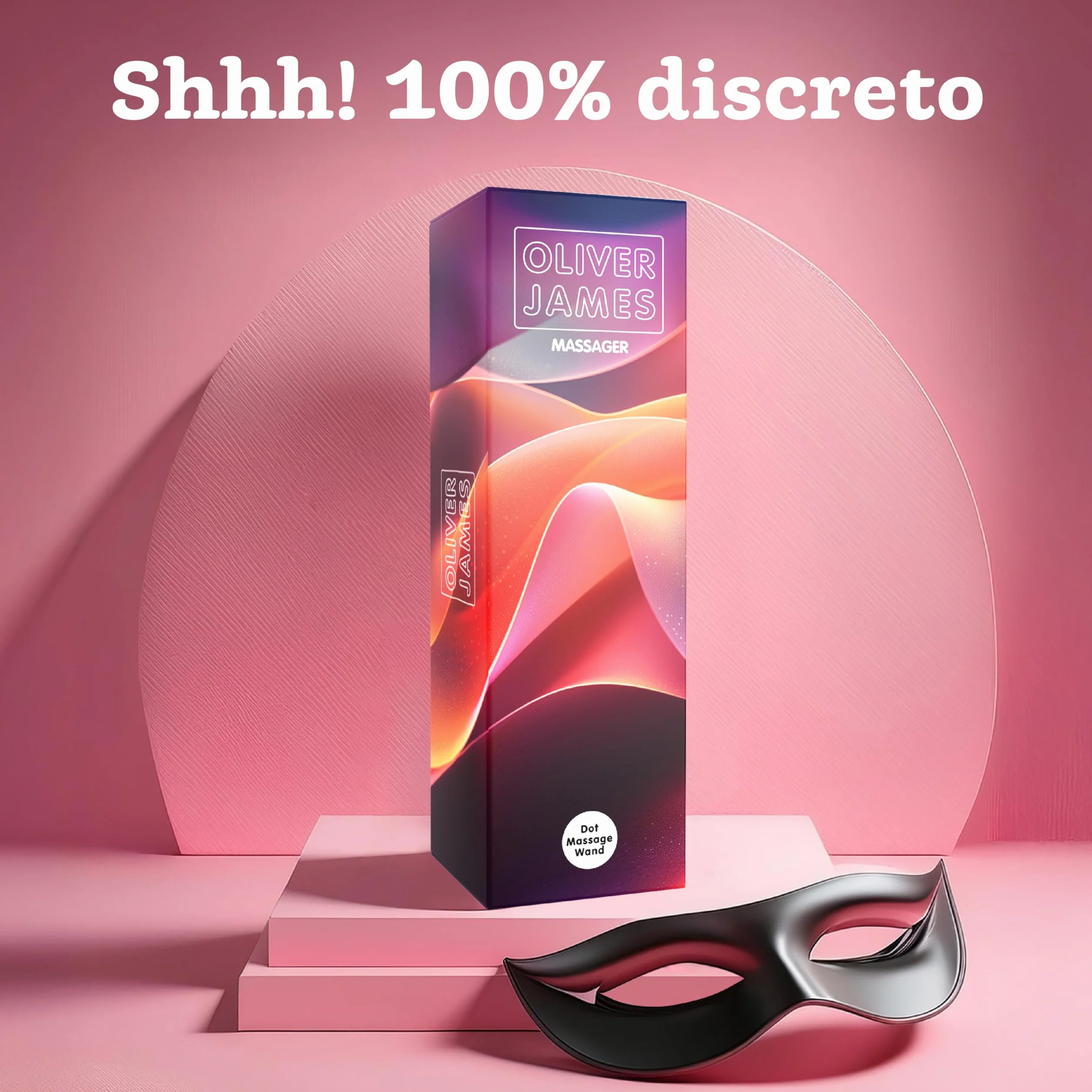 Vibratore Clitorideo con Coda Vibrante di Oliver James – 10 Modalità di Piacere, Wand in Silicone Resistente all’Acqua per Donna, Sex Toy Ricaricabile USB (Lilla Pastello)