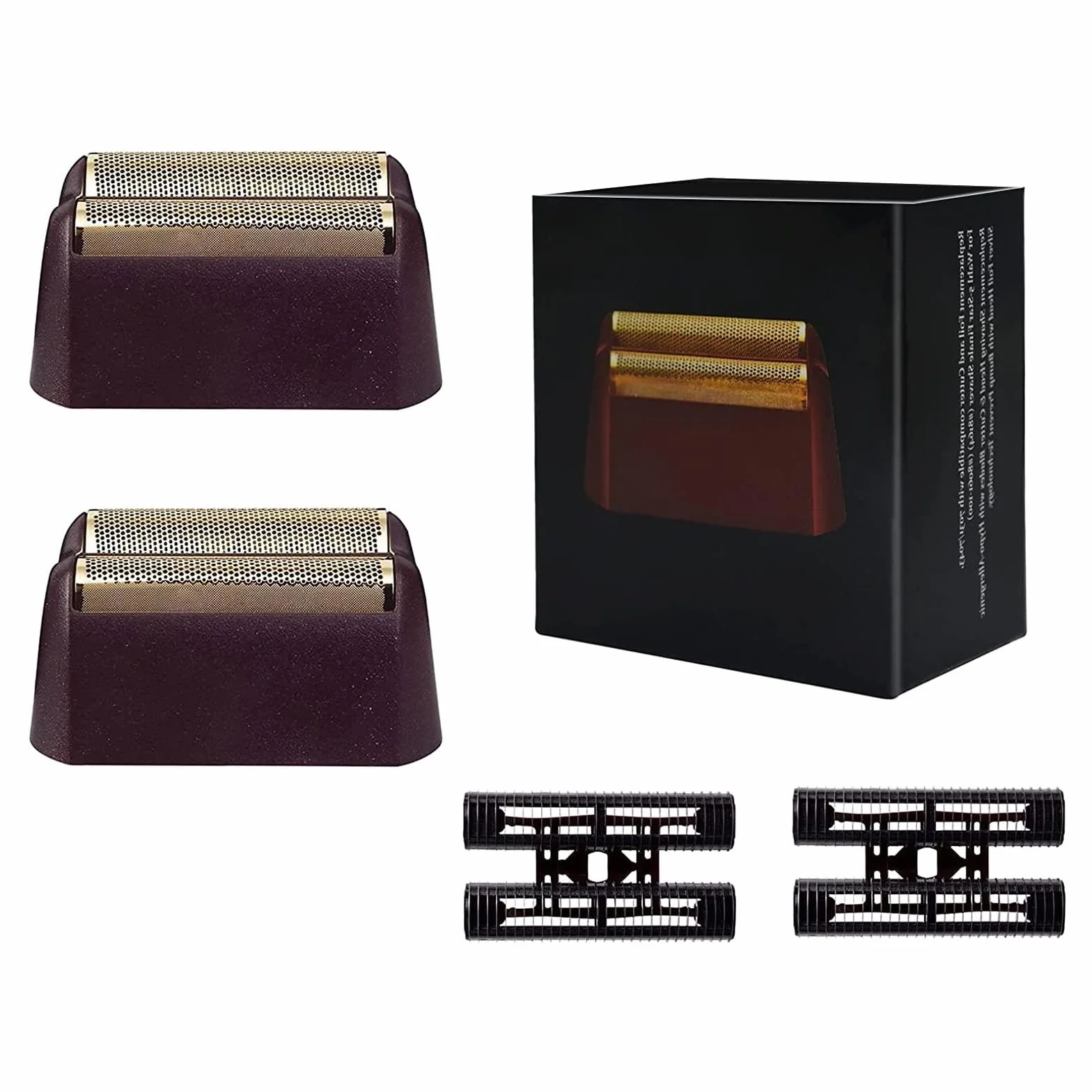 Lamina di ricambio per rasoio professionale serie 5 stelle Finale,compatibile con lamina per rasoio wahl 7031-100,7043-100 testine di ricambio,rosso 2 confezione