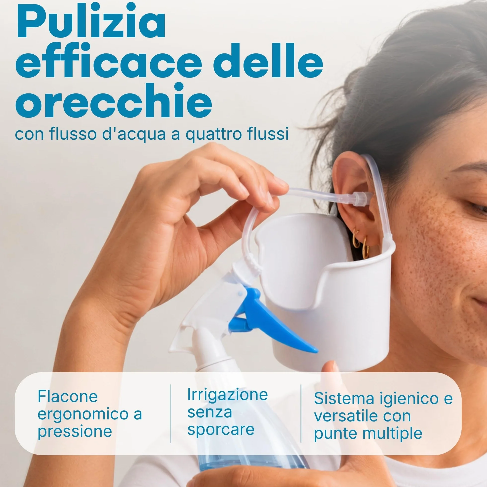Medi Grade Kit Pulizia Orecchie 300ml – Rimozione Tappi Orecchie – Eco-Friendly Cerume Pulitore