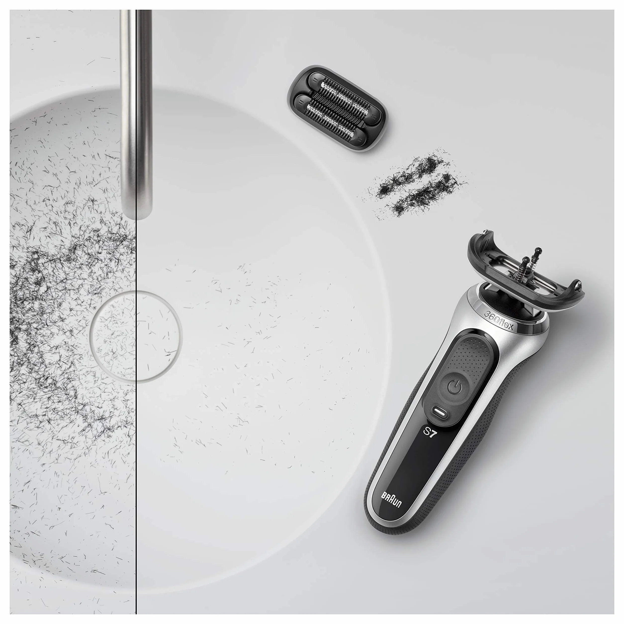 Braun EasyClick Accessorio Rifinitore Effetto Barba Incolta Per Rasoio Elettrico Series 5, 6 E 7 (Nuova Generazione)