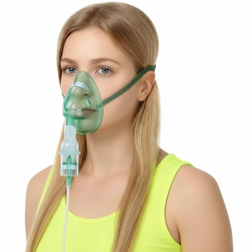Kit Ricambi Universale per Aerosol con Maschera, Ampolla, Tubo 2 m, Filtro – Compatibile con Tutti i Modelli